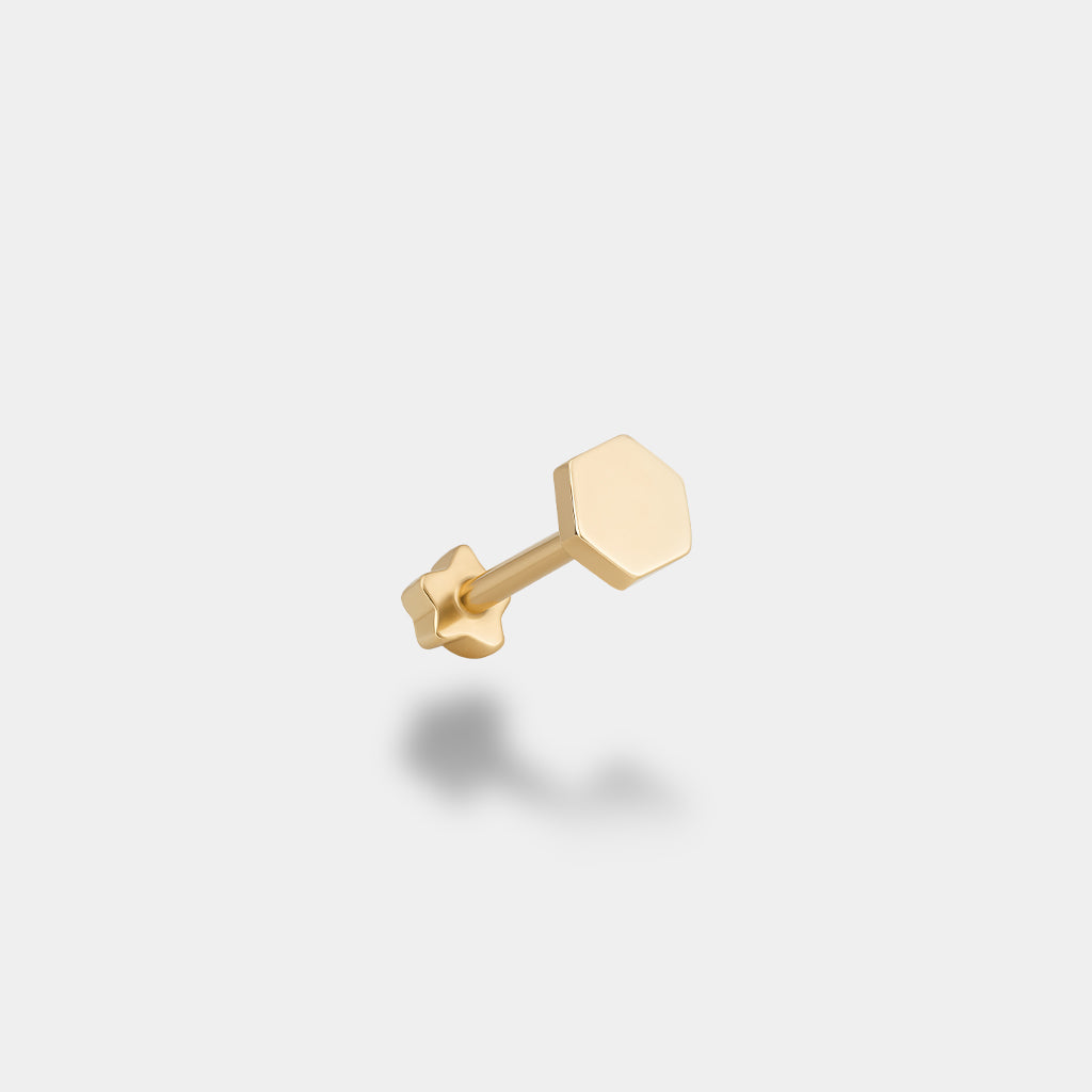 Altıgen Piercing