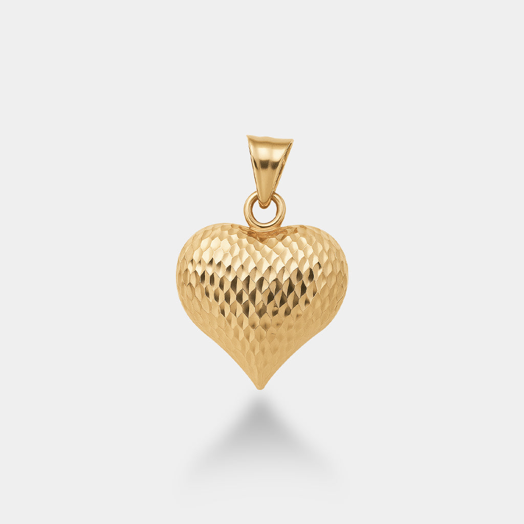 Dokulu Kalp Charm
