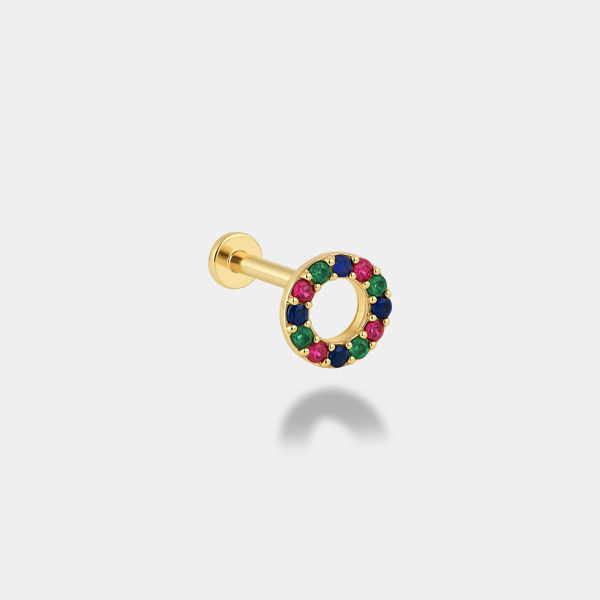 Gökkuşağı Halka Piercing