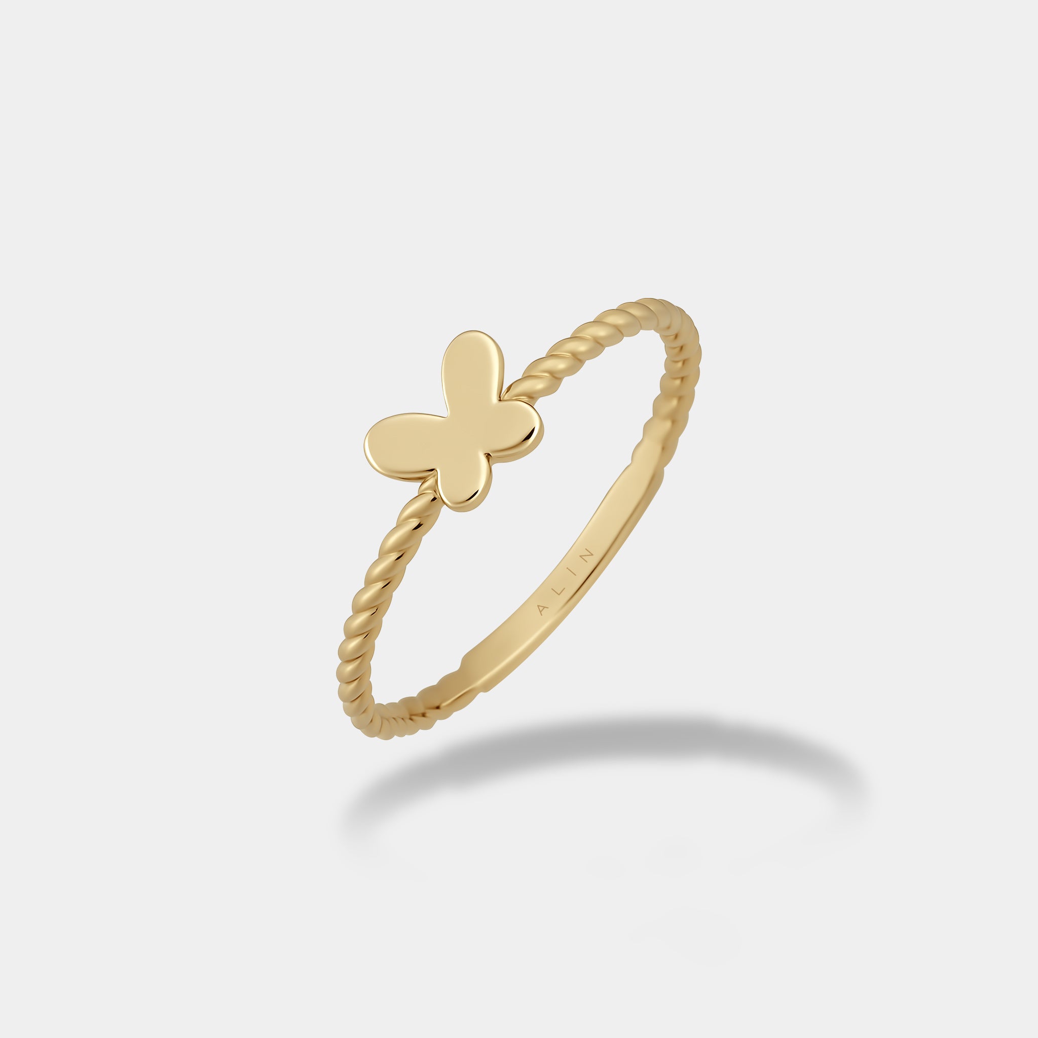 Kelebek Burgu Yüzük