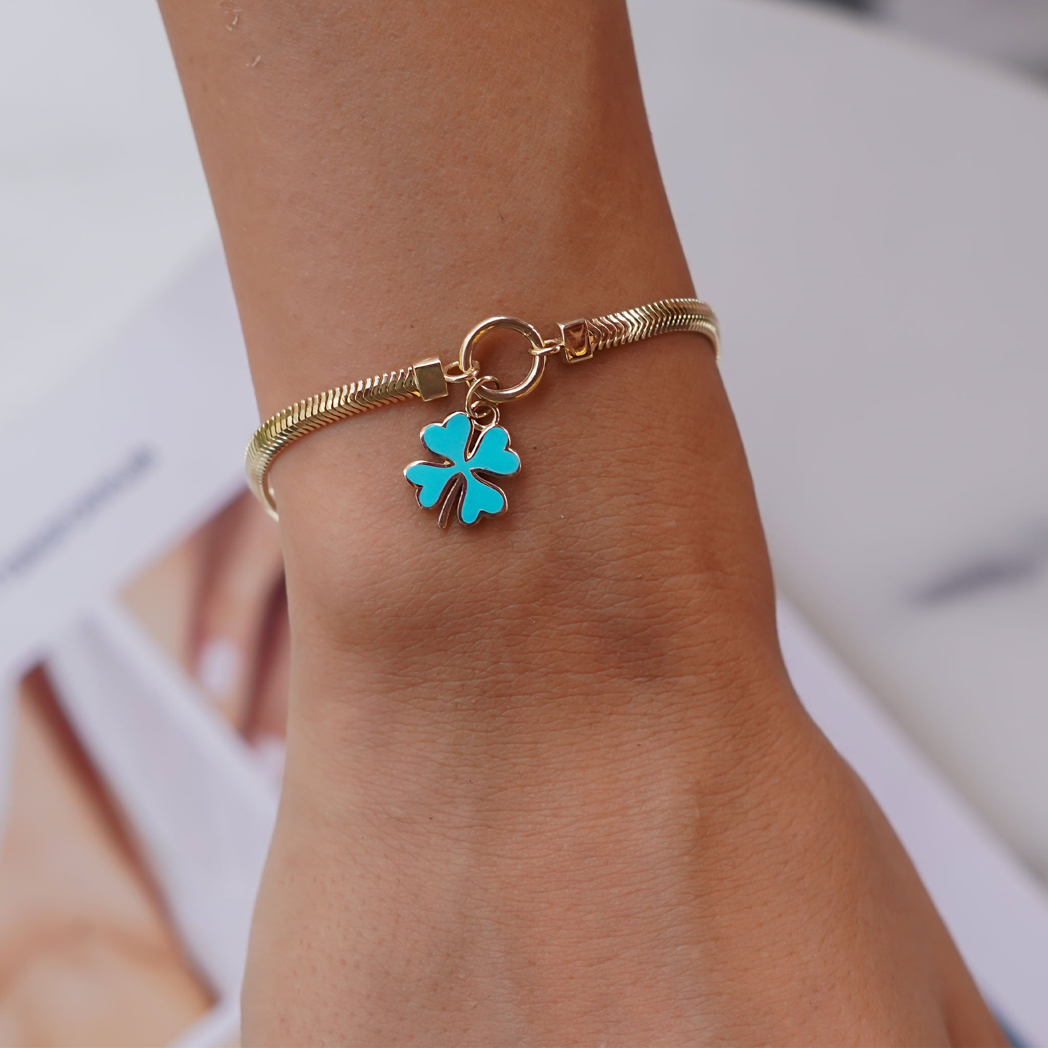 Mineli Yonca Charm Bileklik
