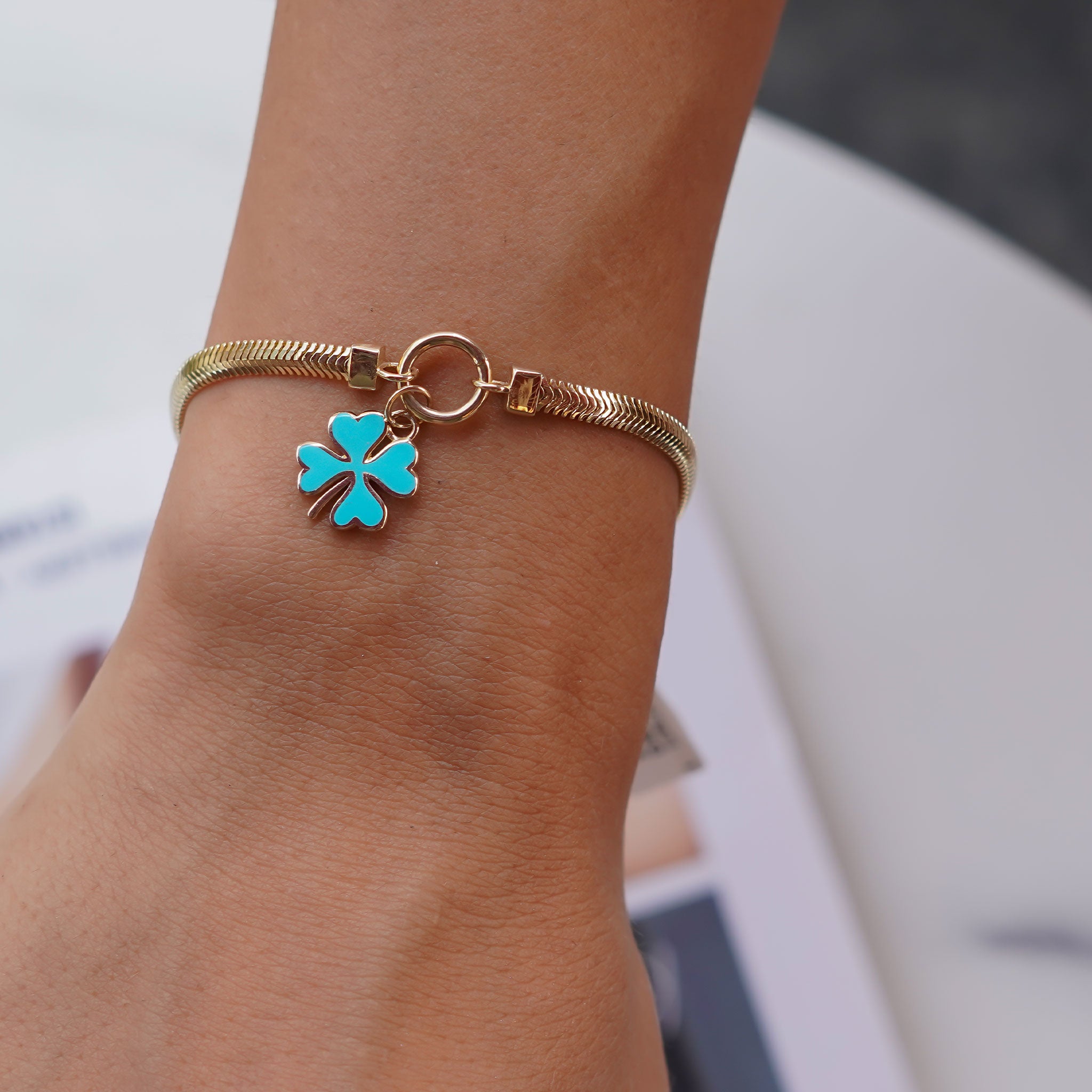 Mineli Yonca Charm Bileklik