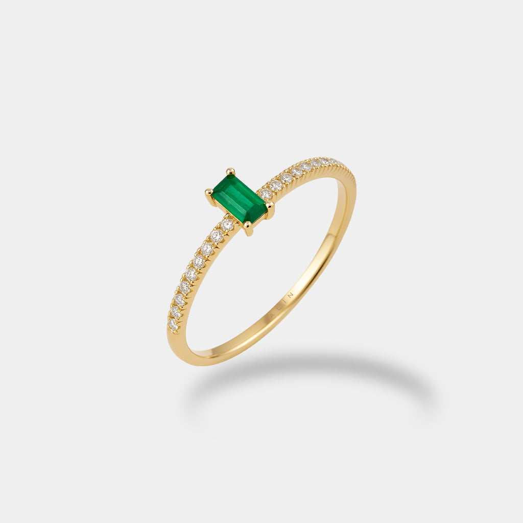 Mini Renkli Baget Yüzük