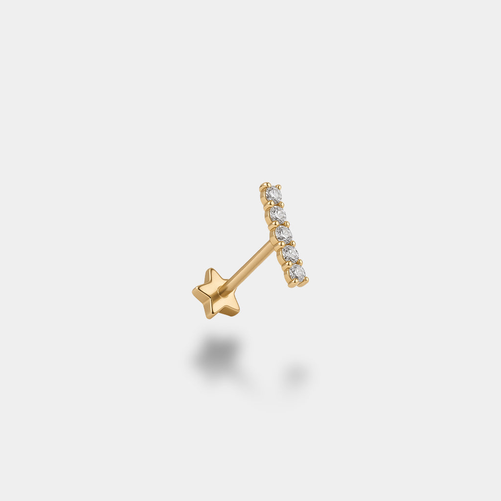 Sıralı Taş Piercing