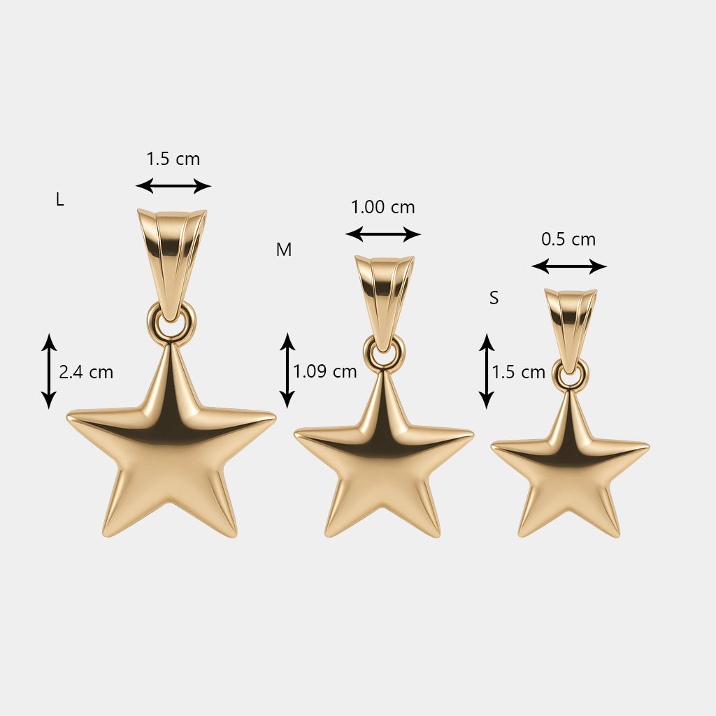 Star Charm - 3 Boy