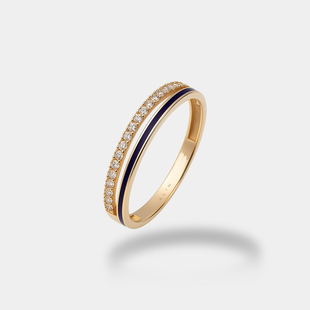 Su Yolu Şerit Yüzük