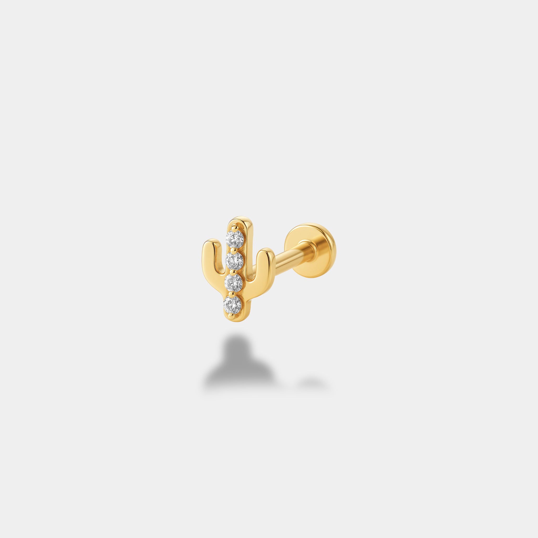 Taşlı Kaktüs Piercing