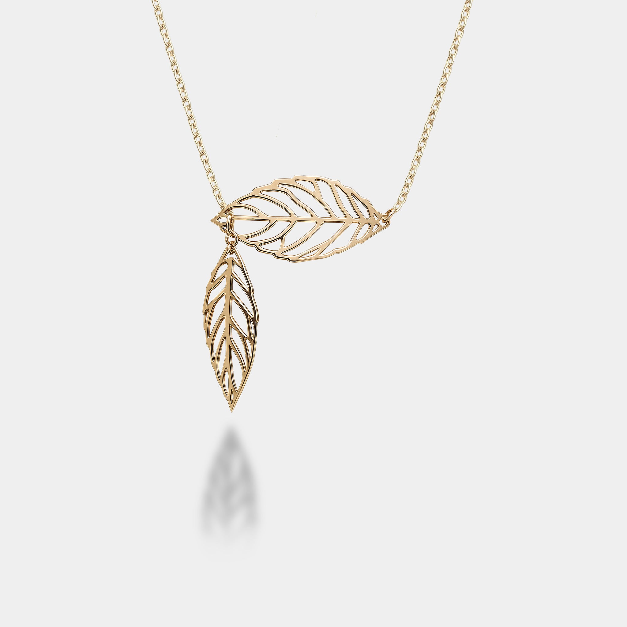 Yaprak Kolye - Asansörlü