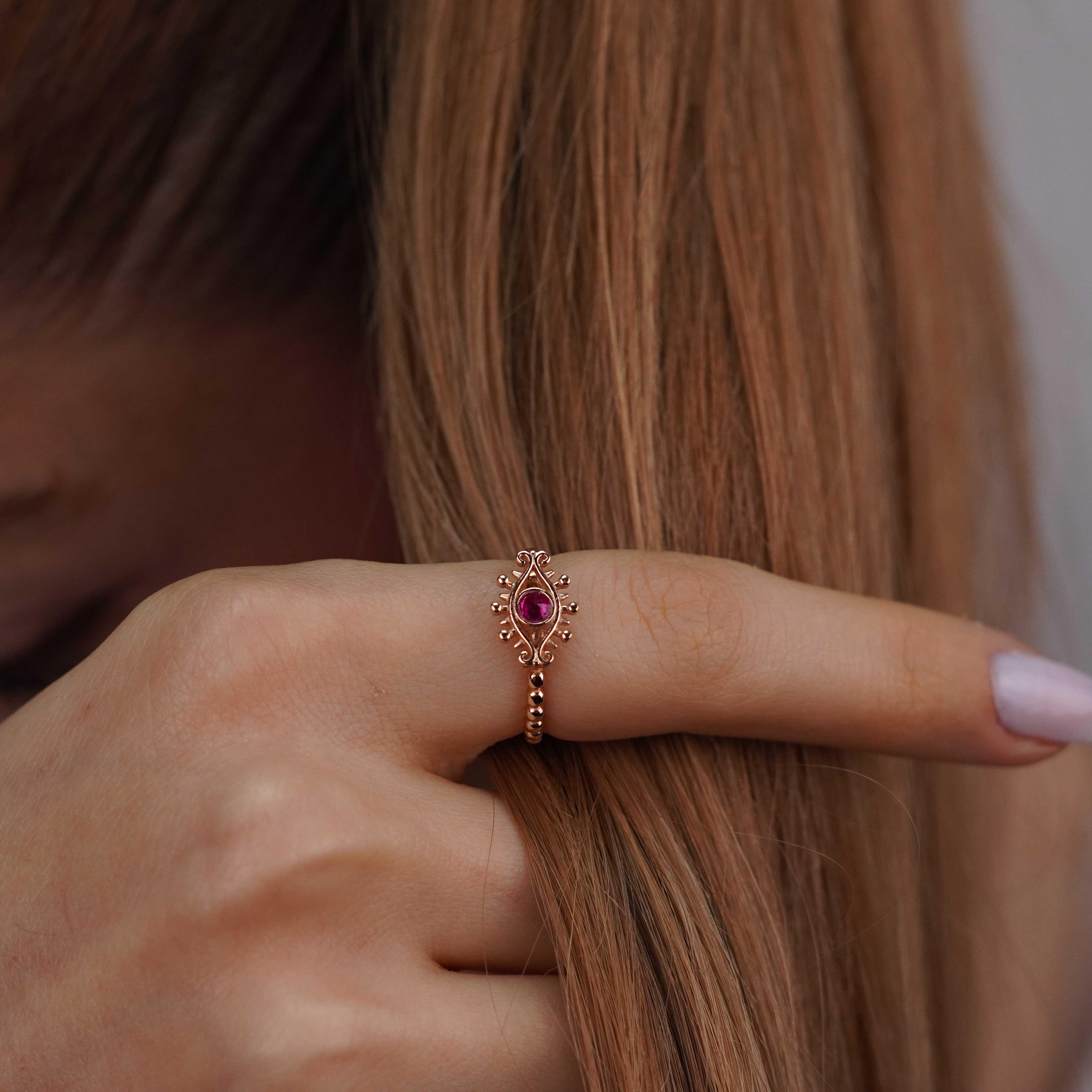 Antik Kirpik Yüzük