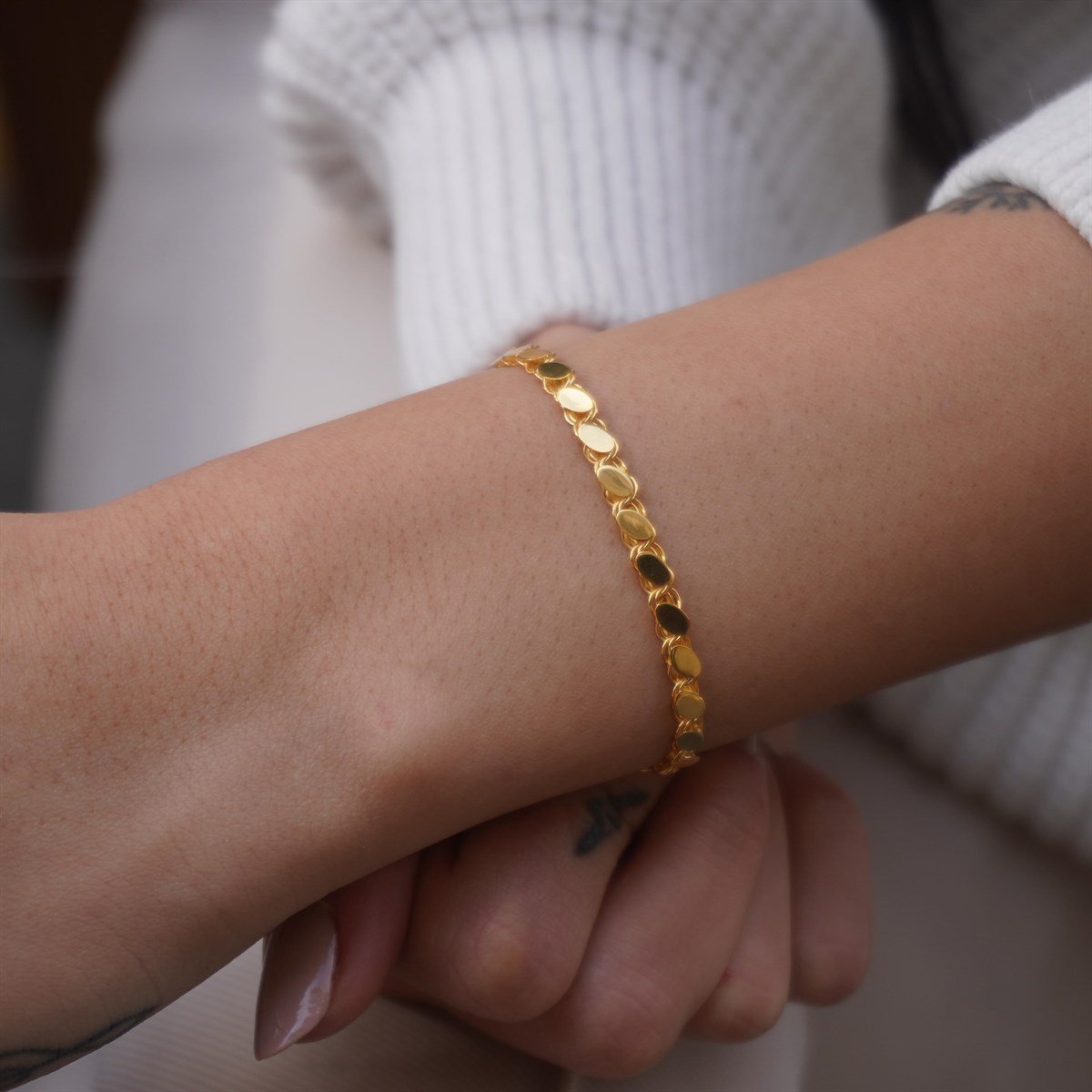 Arpa Bileklik - Kalın