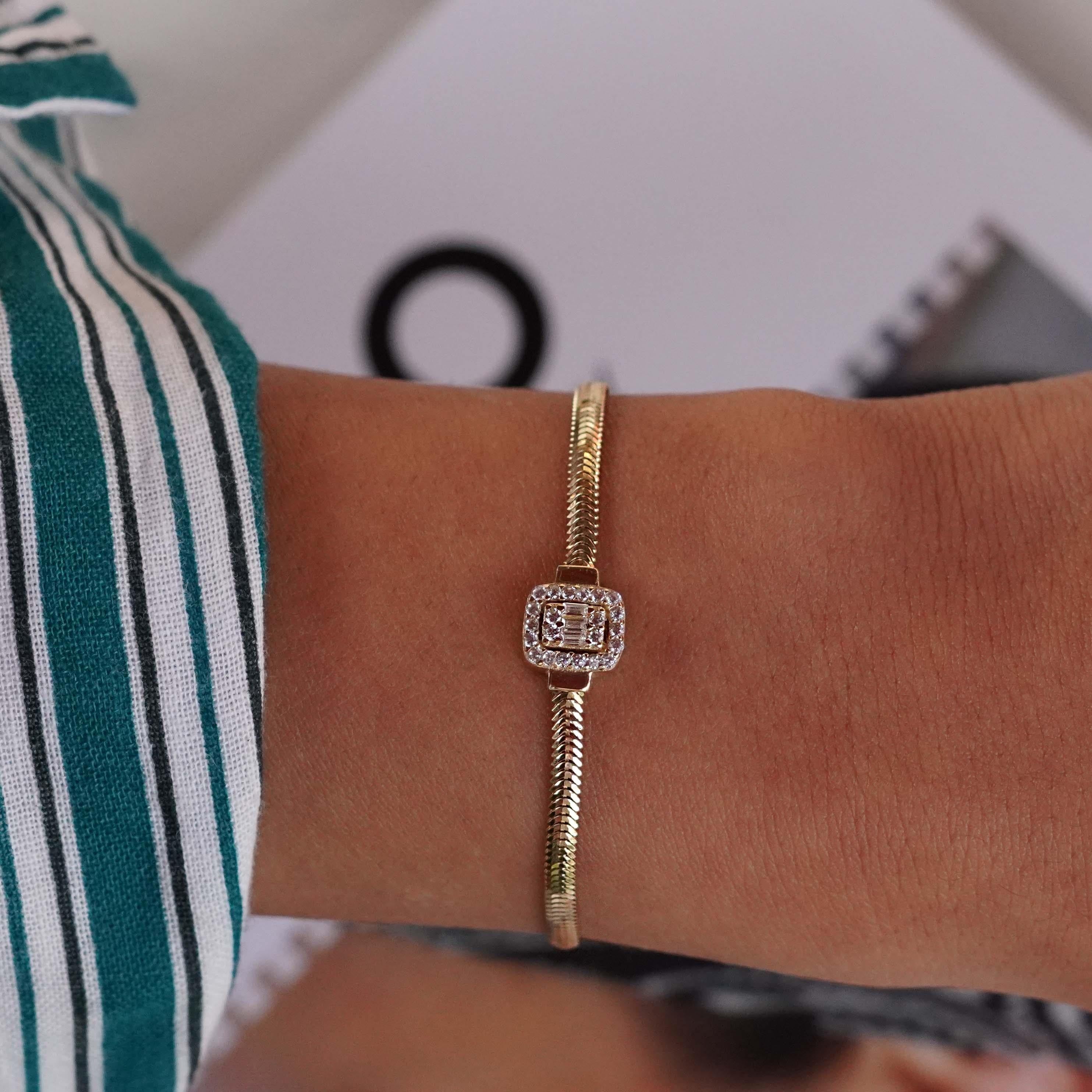 Balık Sırtı Baget Bileklik