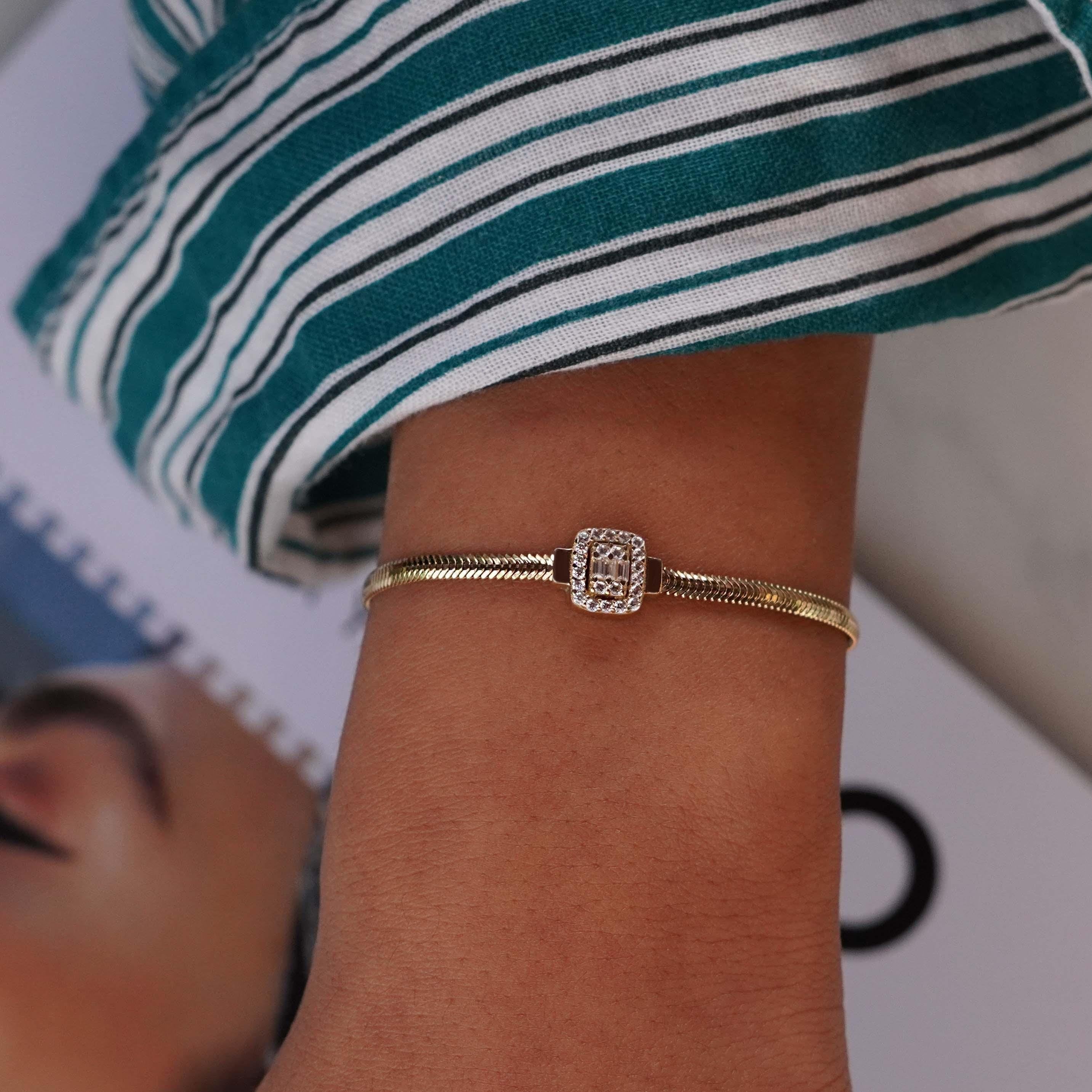 Balık Sırtı Baget Bileklik