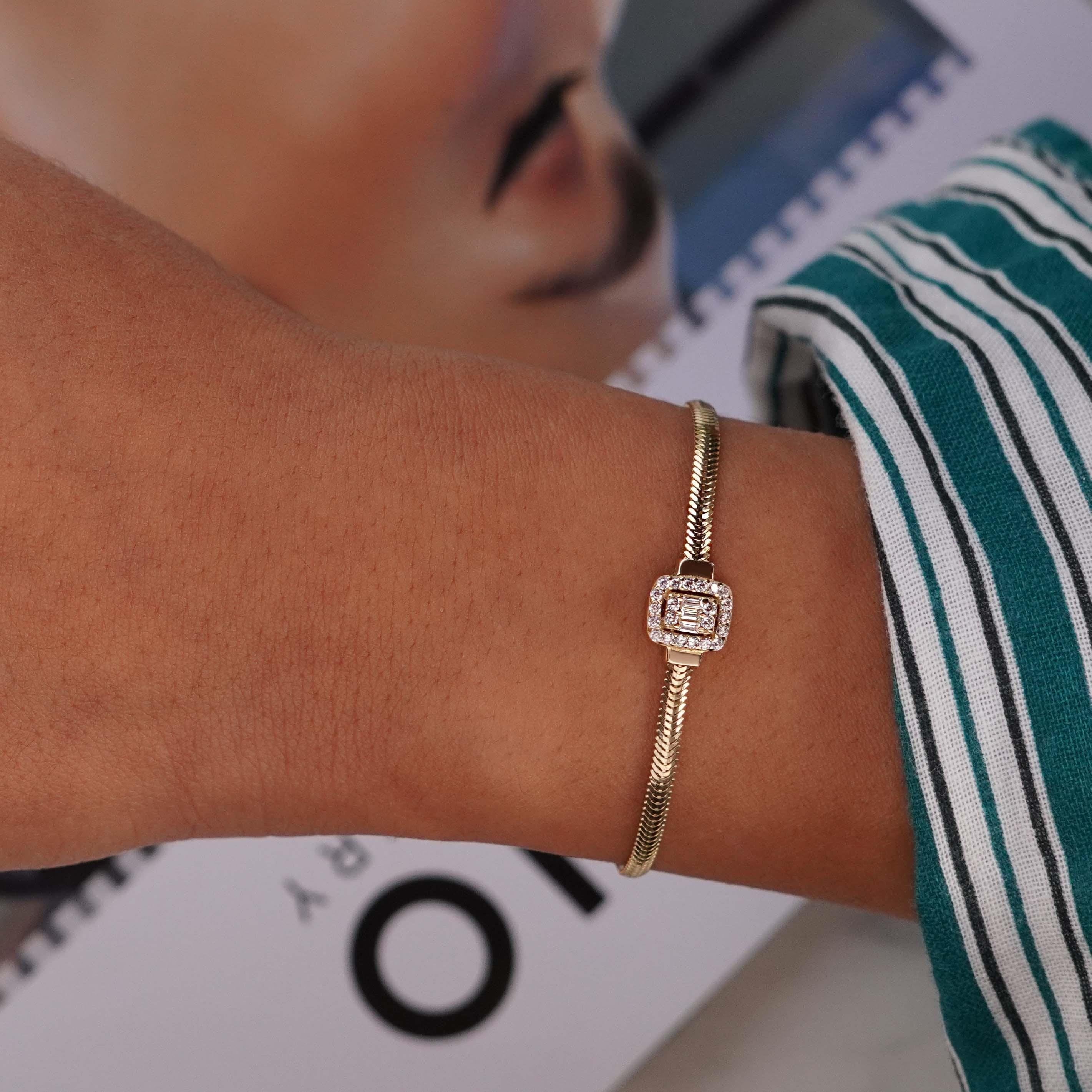 Balık Sırtı Baget Bileklik