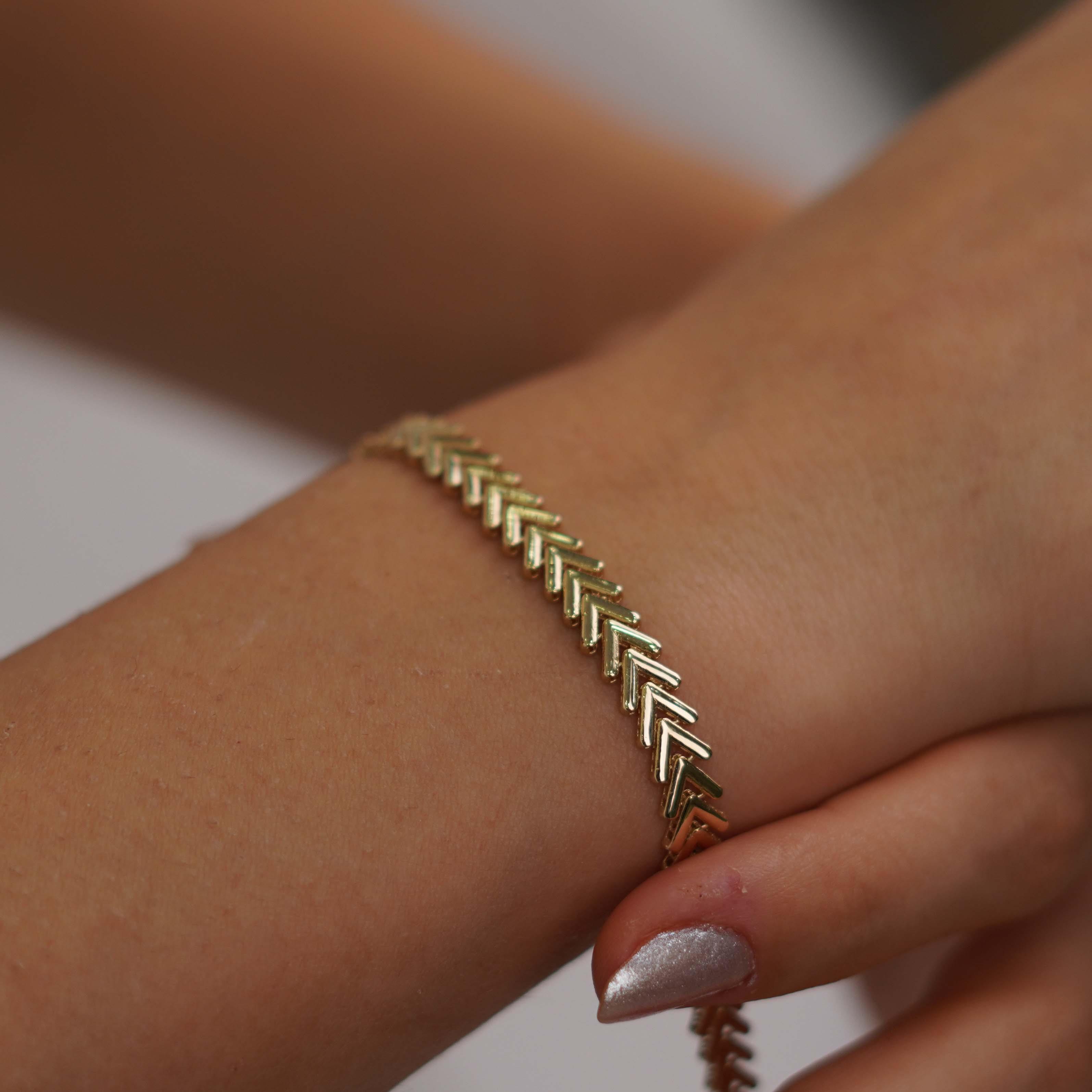 Balık Sırtı Bileklik