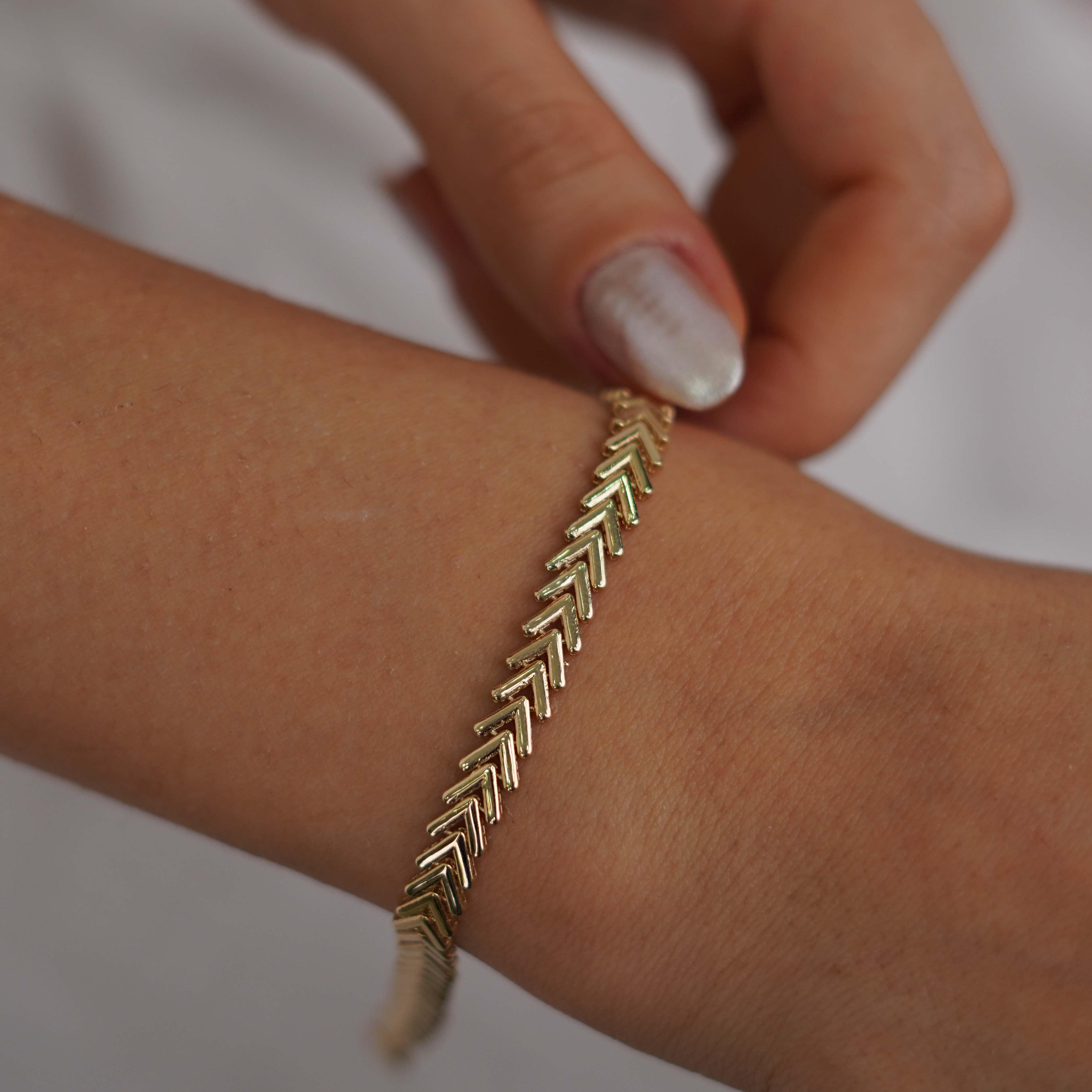 Balık Sırtı Bileklik