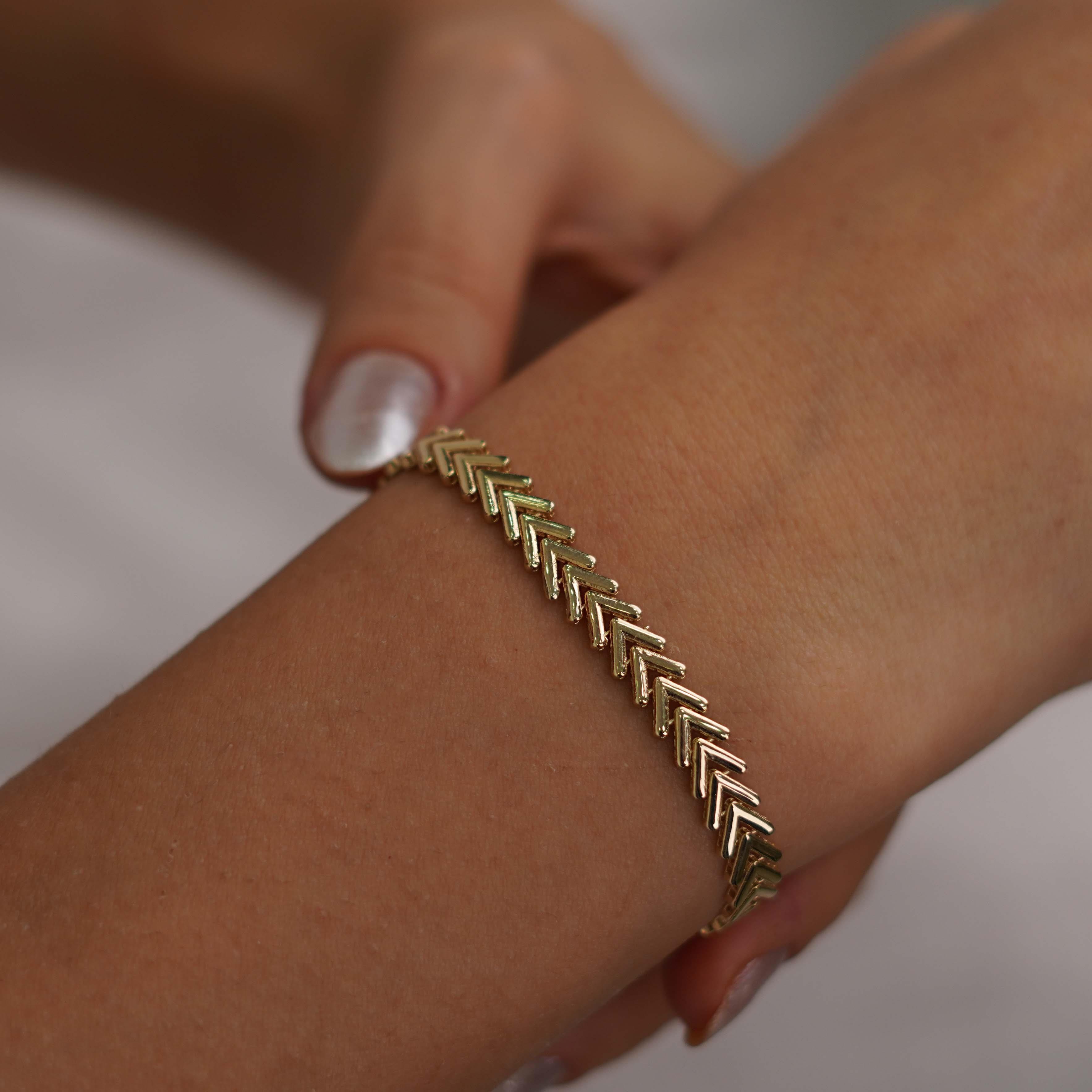 Balık Sırtı Bileklik