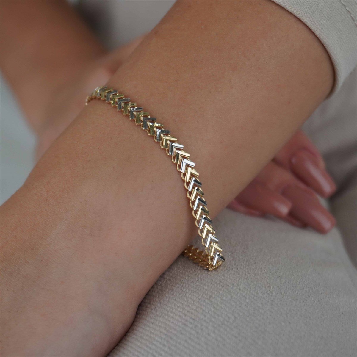 Balık Sırtı Bileklik