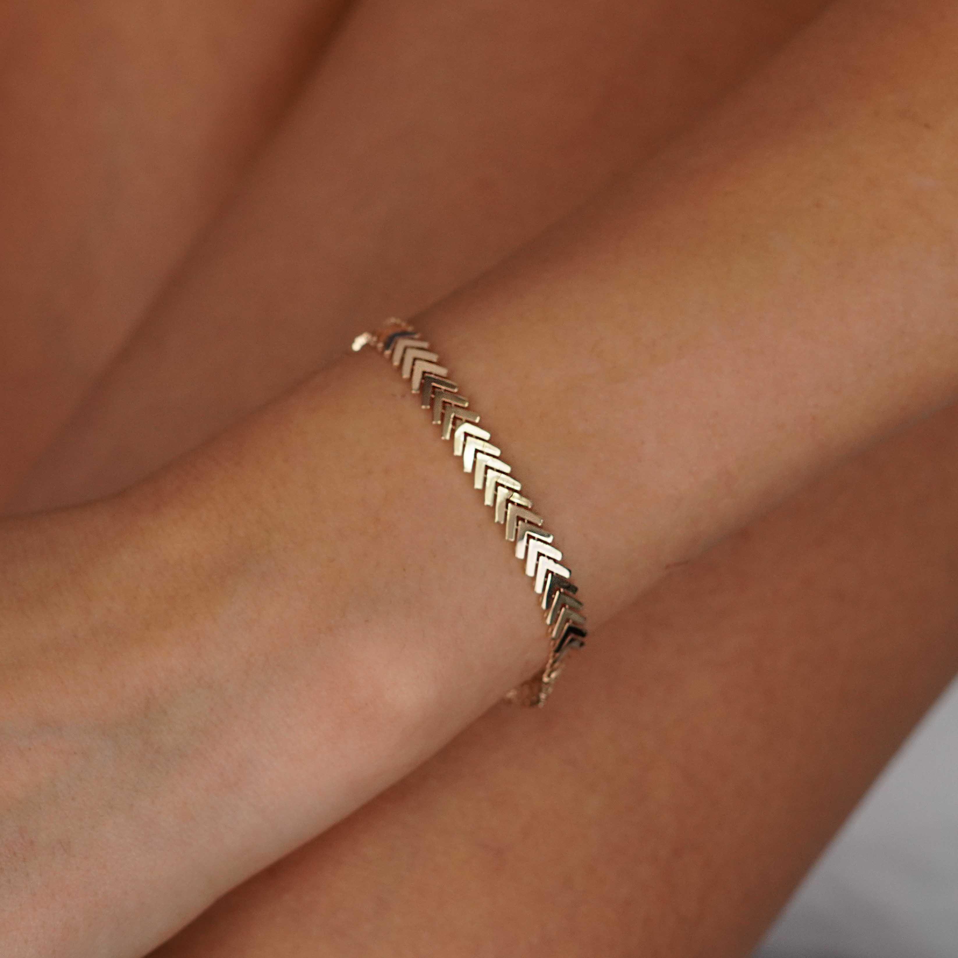 Balık Sırtı Bileklik