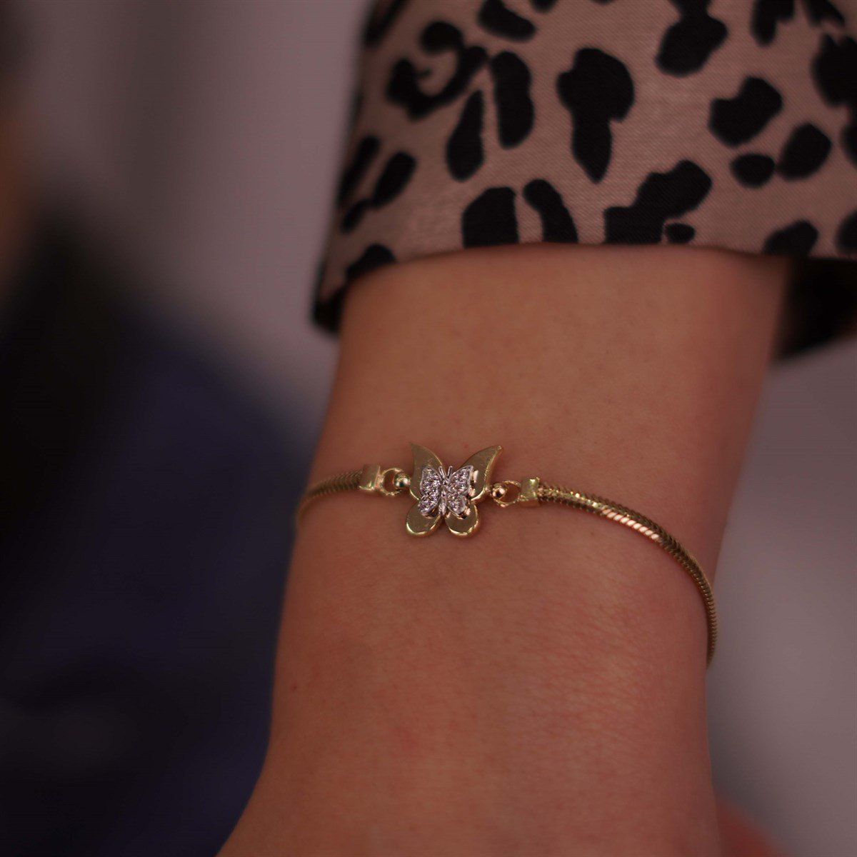 Balık Sırtı Kelebek Bileklik