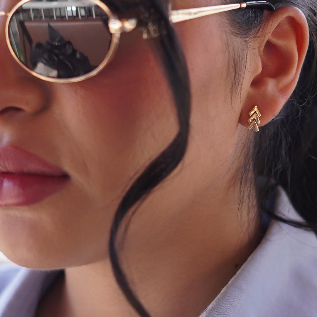 Balık Sırtı Küpe