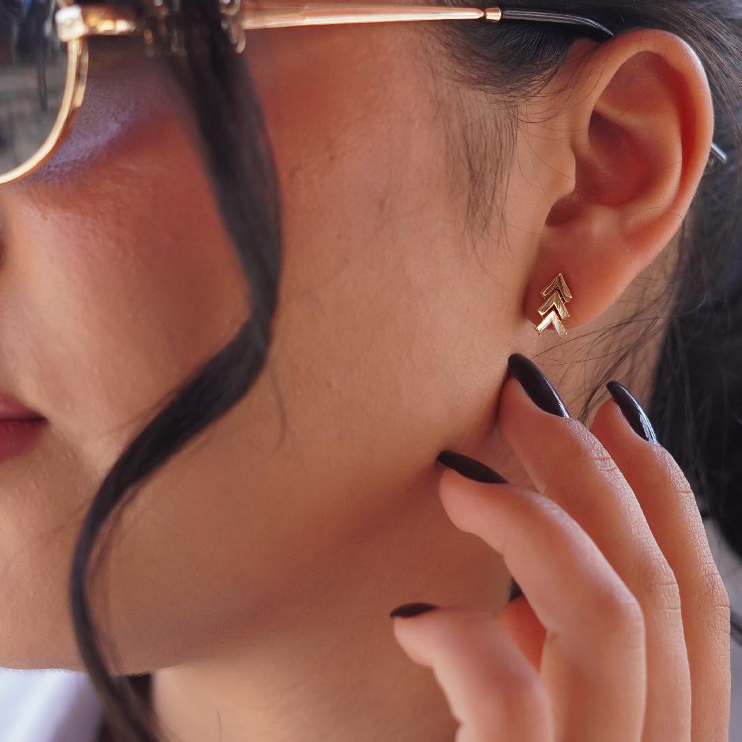 Balık Sırtı Küpe