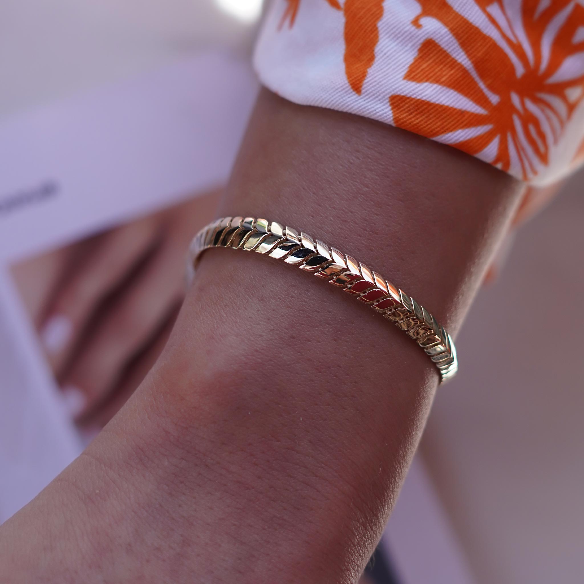 Balık Sırtı Süzme Bileklik