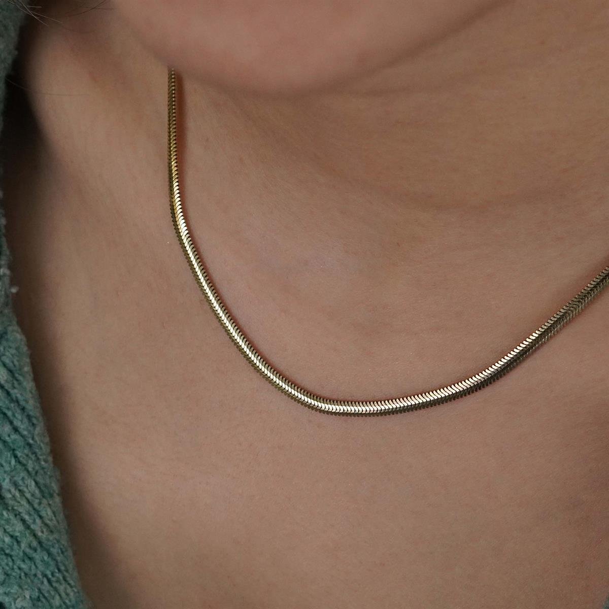 Balık Sırtı Zincir - 3 mm