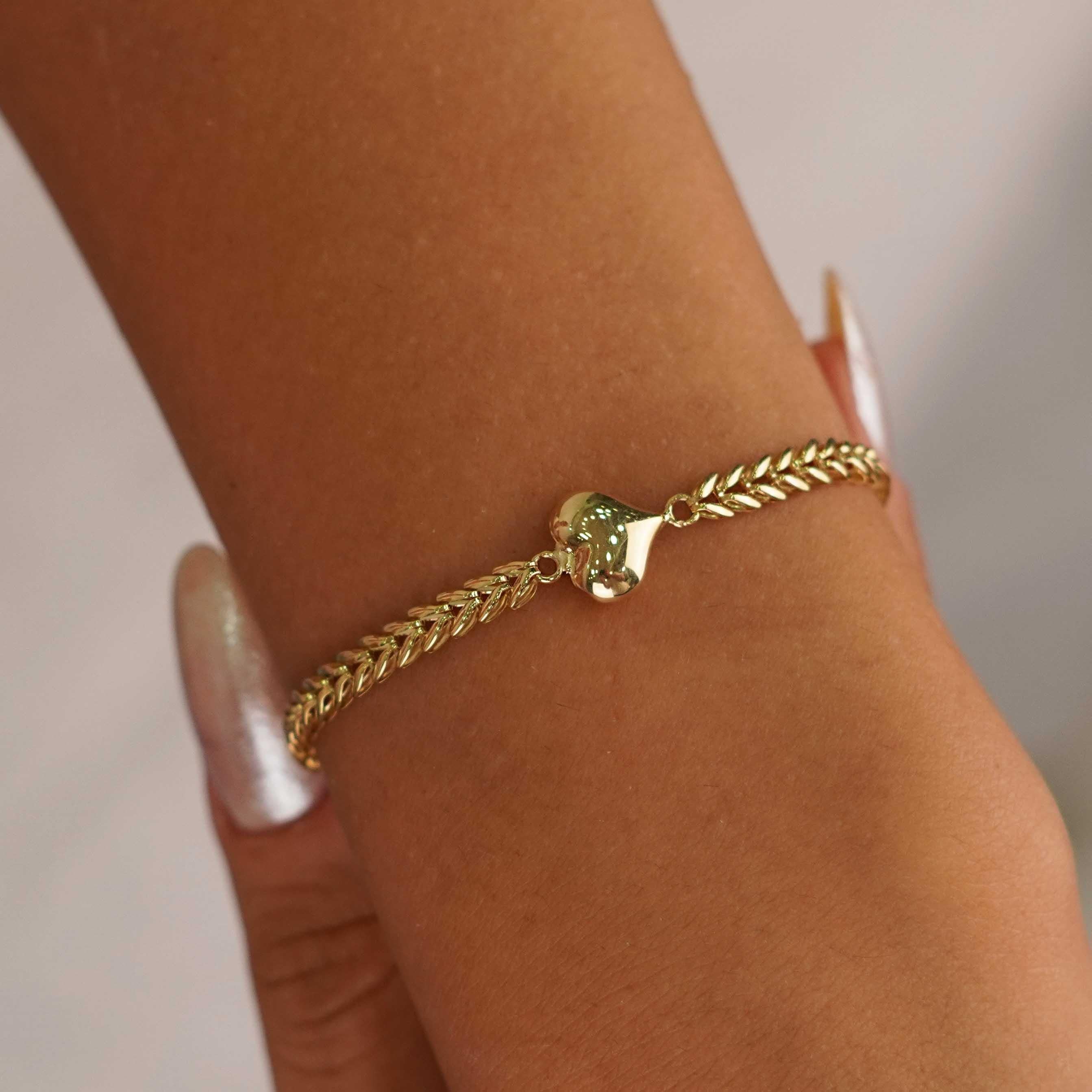 Başak Kalp Bileklik