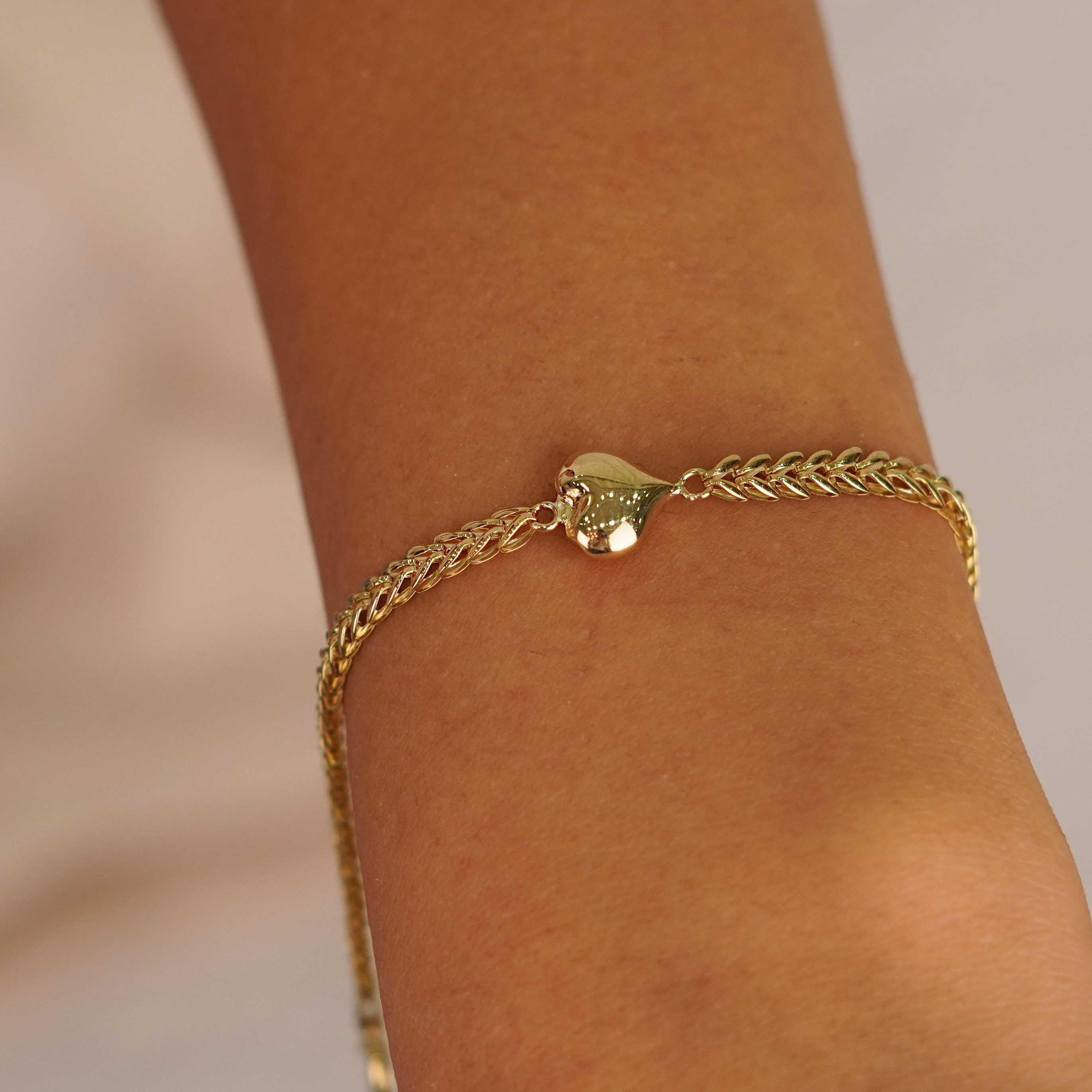 Başak Kalp Bileklik