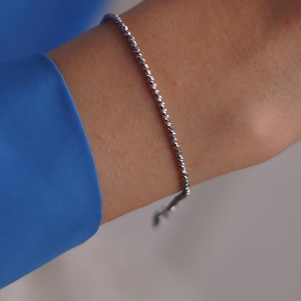 Beyaz Dorika Bileklik