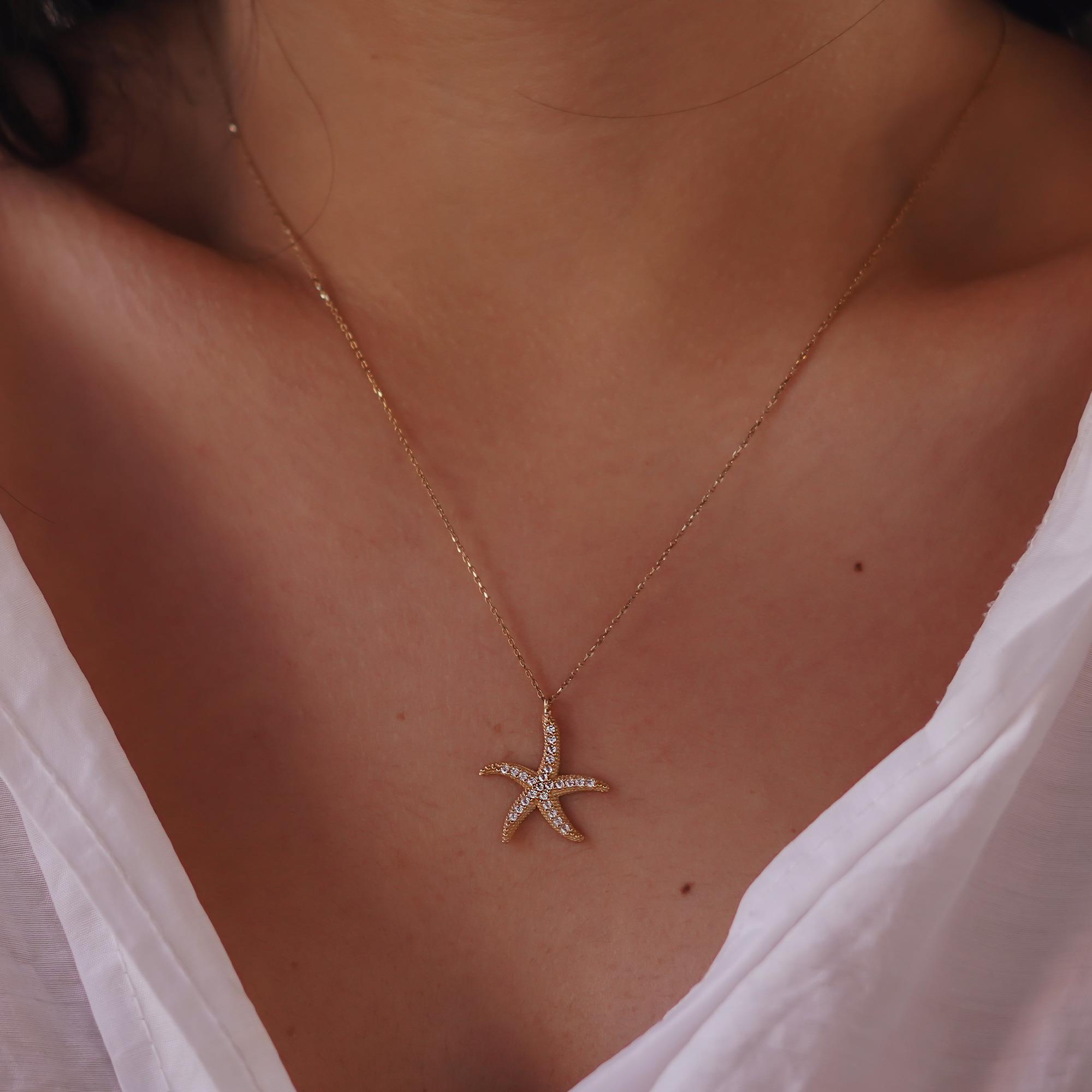 Deniz Yıldızı Kolye