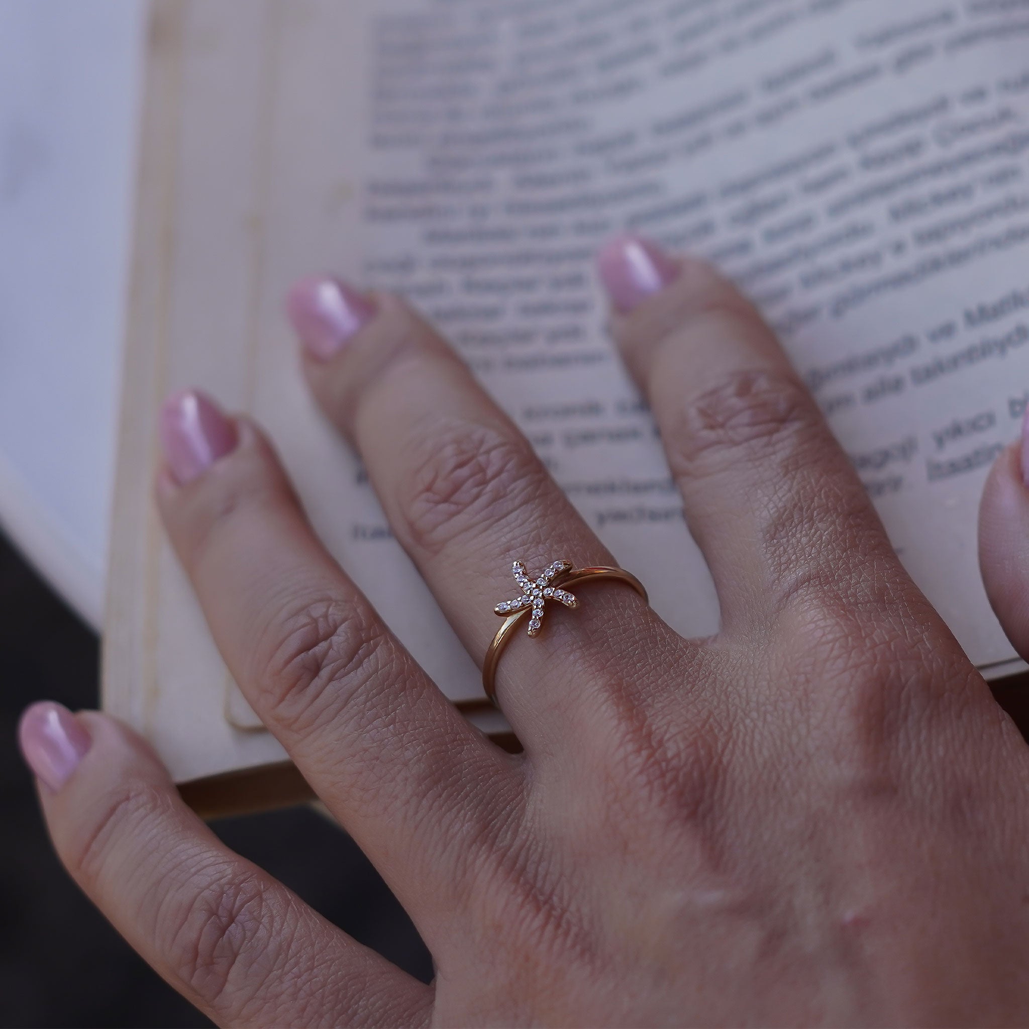 Deniz Yıldızı Yüzük