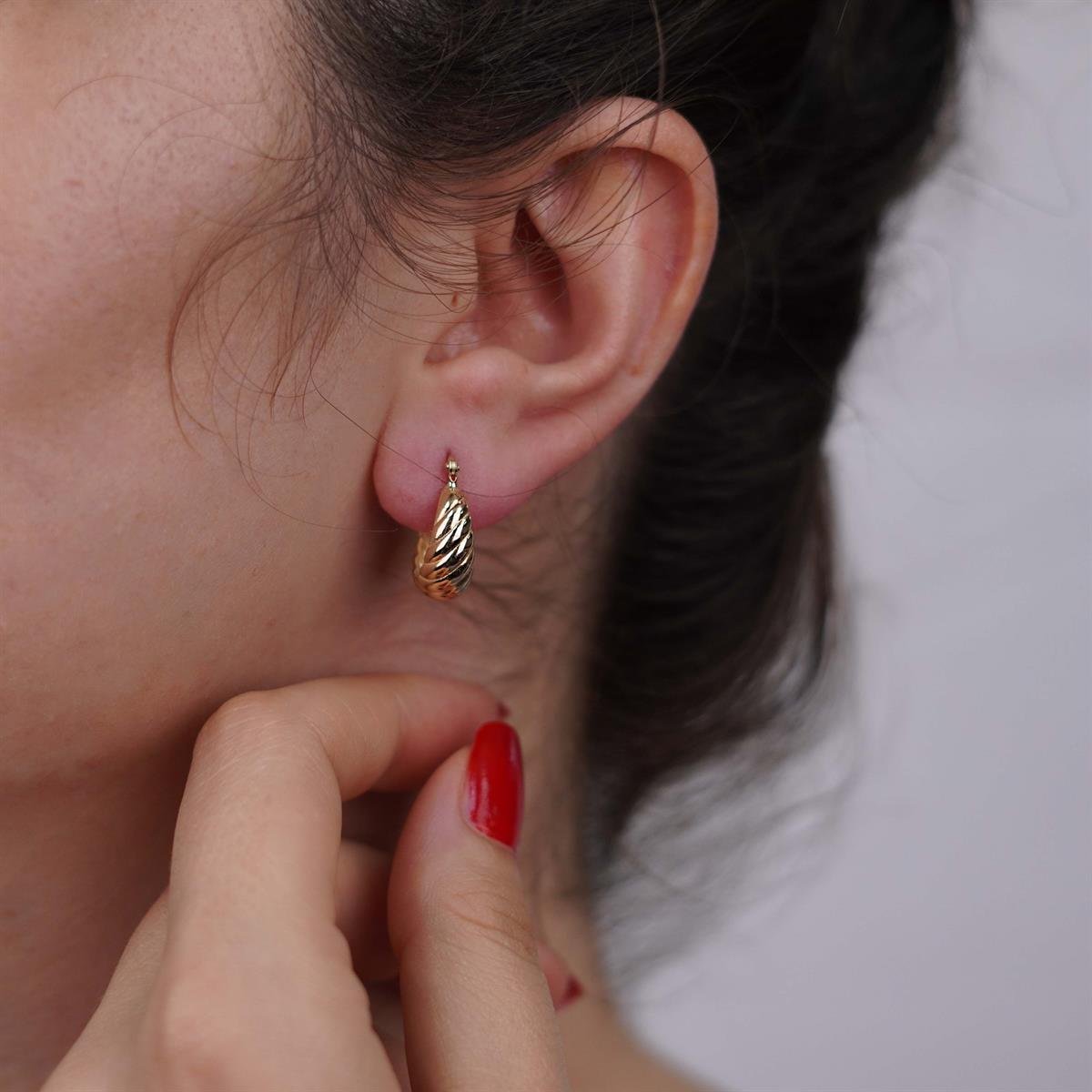 Desen İtalyan Küpe