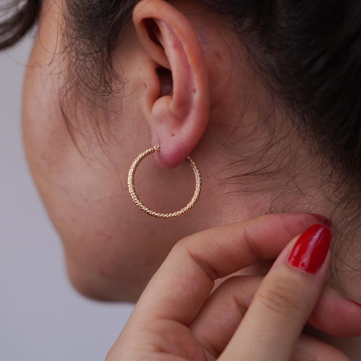 Dokulu Küpe - Large