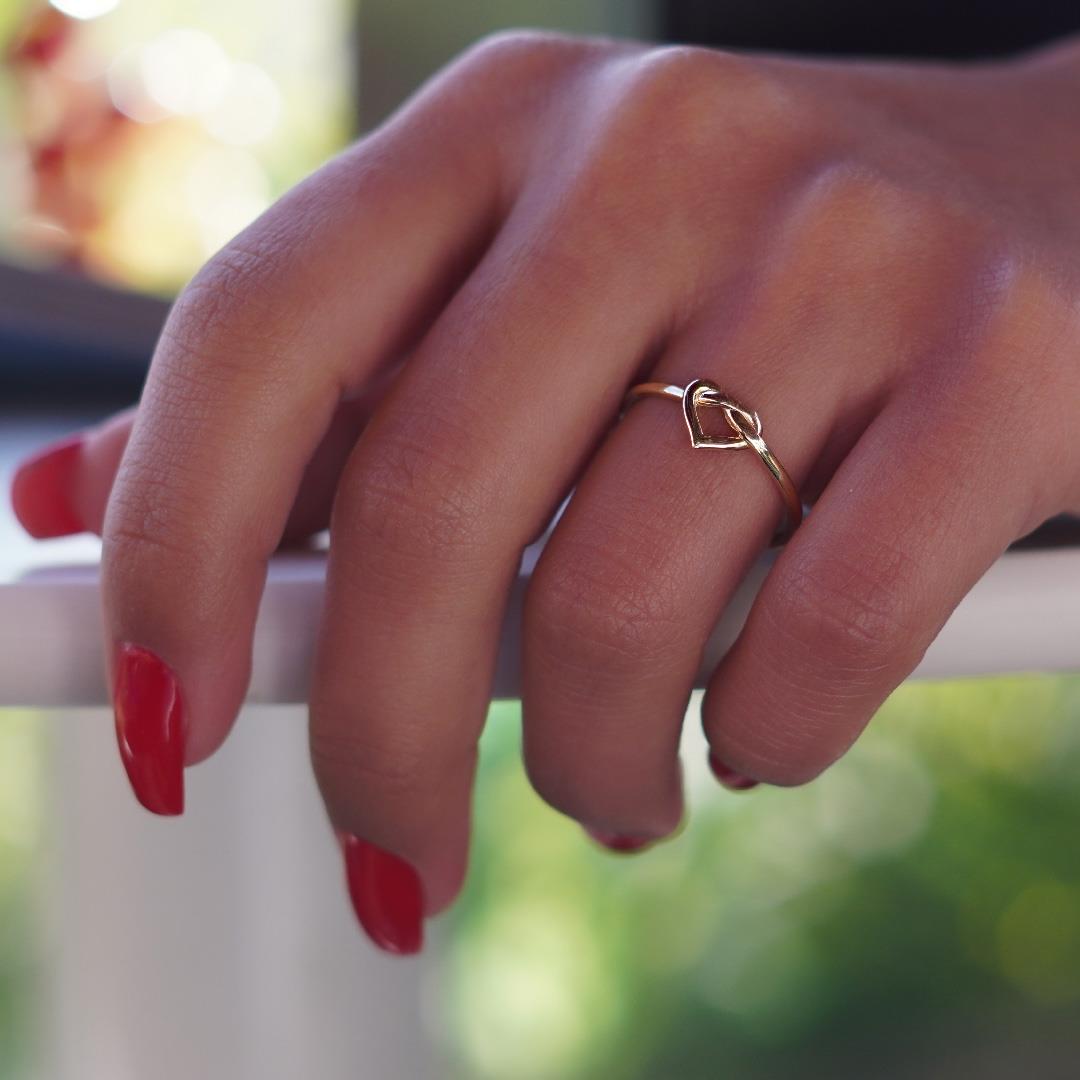 Düğüm Kalp Yüzük