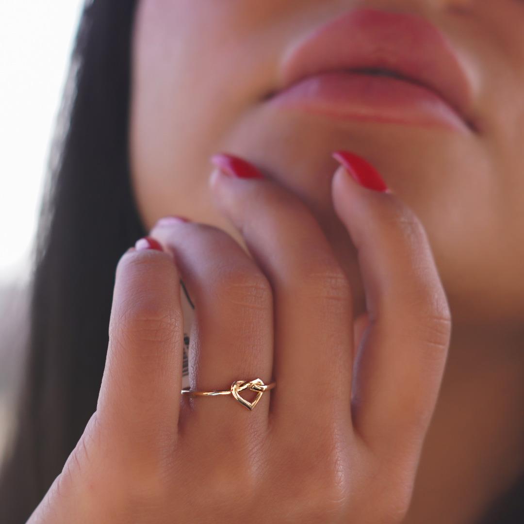 Düğüm Kalp Yüzük