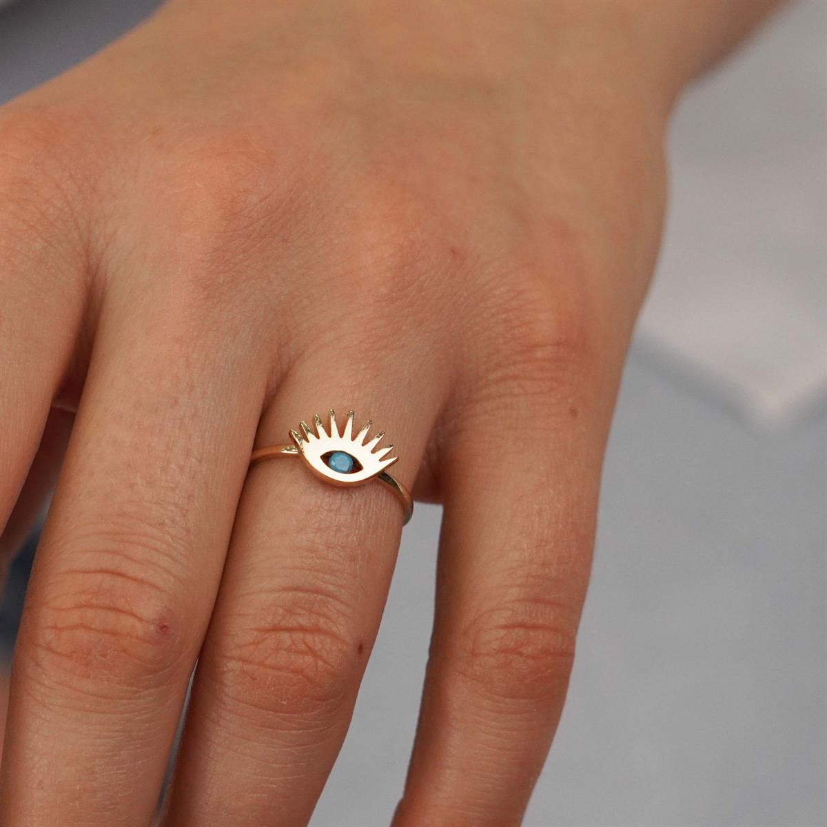 Firuze Kirpik Yüzük