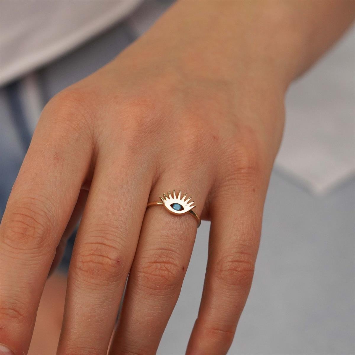 Firuze Kirpik Yüzük