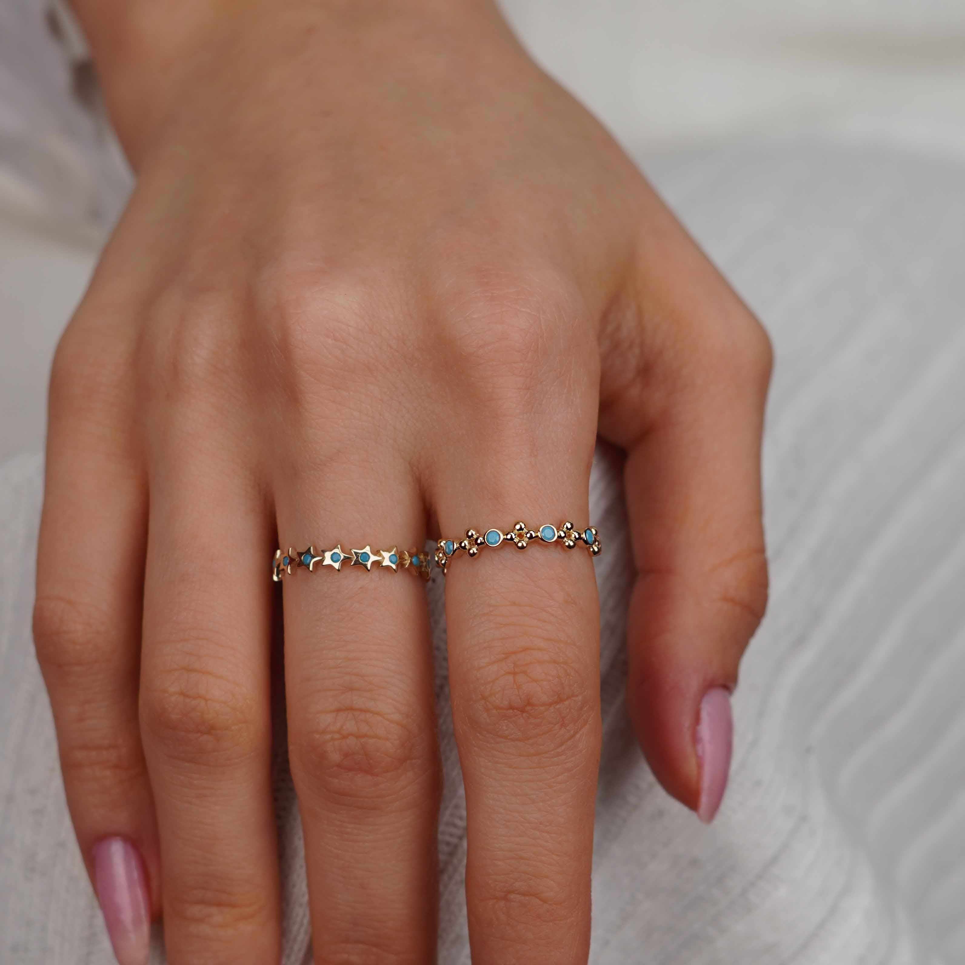 Firuze Top Top Yüzük