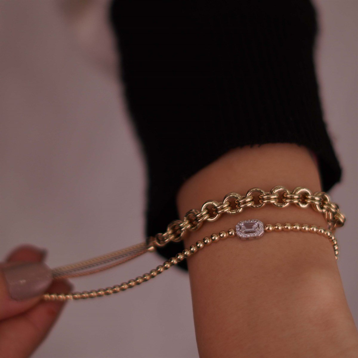 Halka Geçme Bileklik