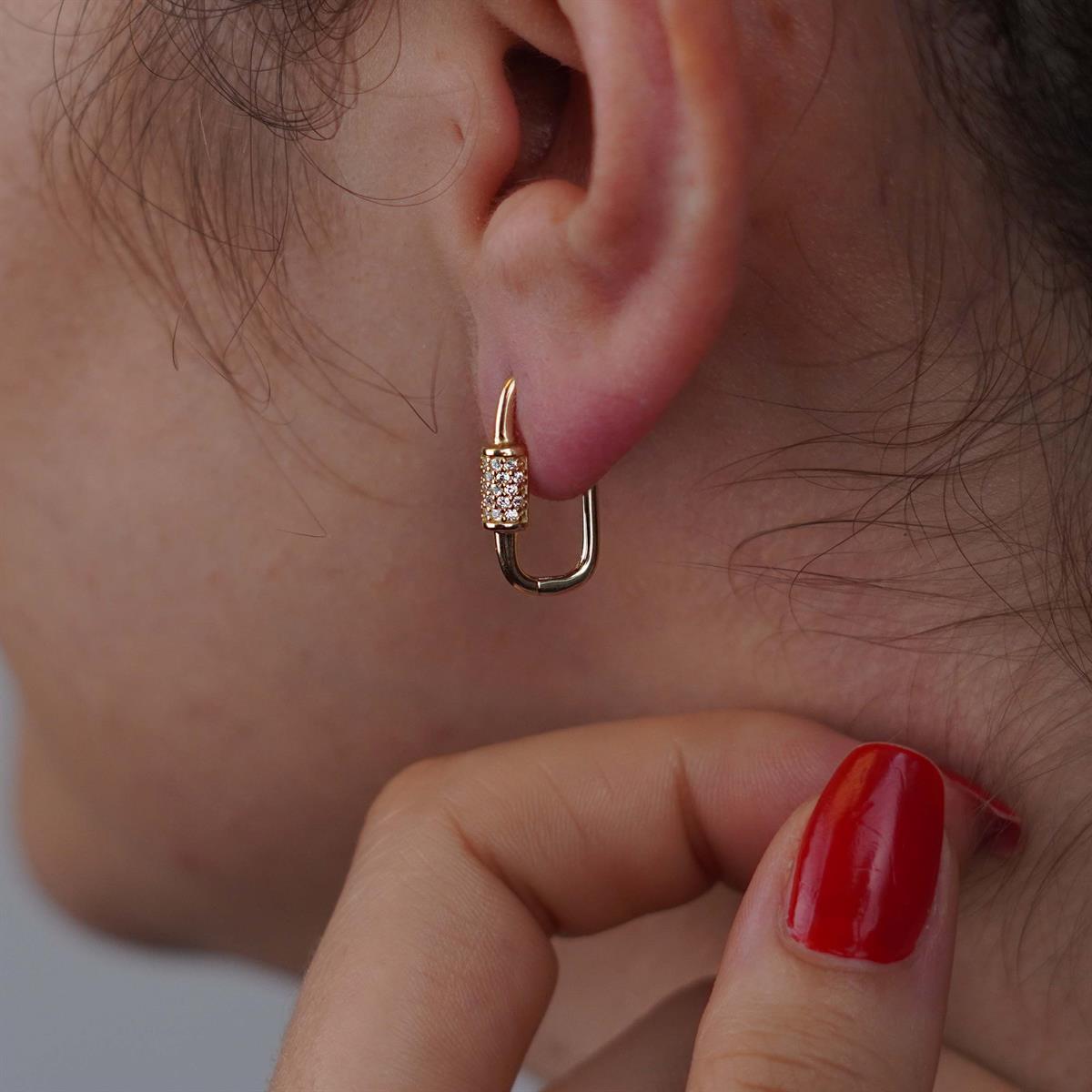 Halka Tasarım Küpe