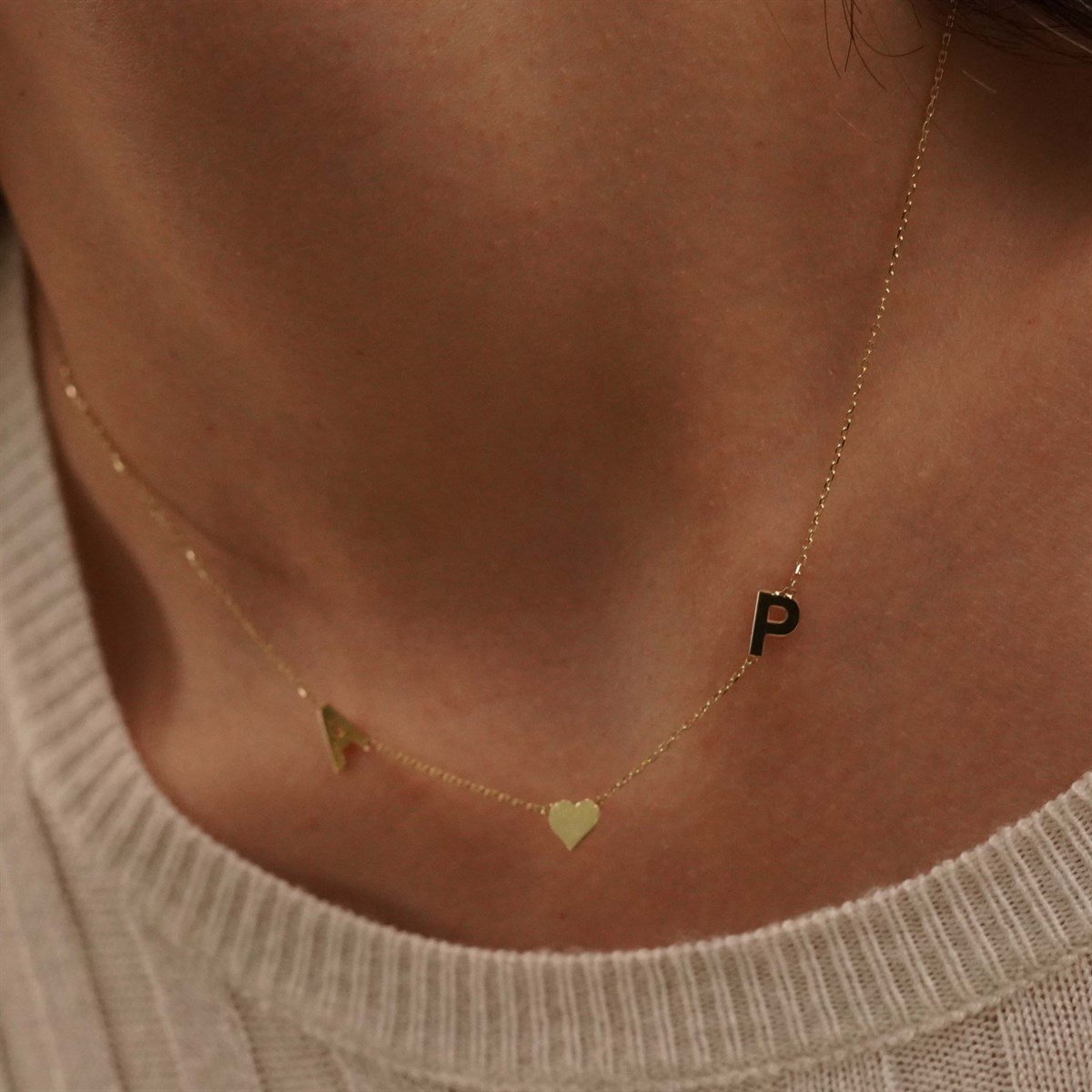 Harf Kolye - Kişiselleştirilebilir