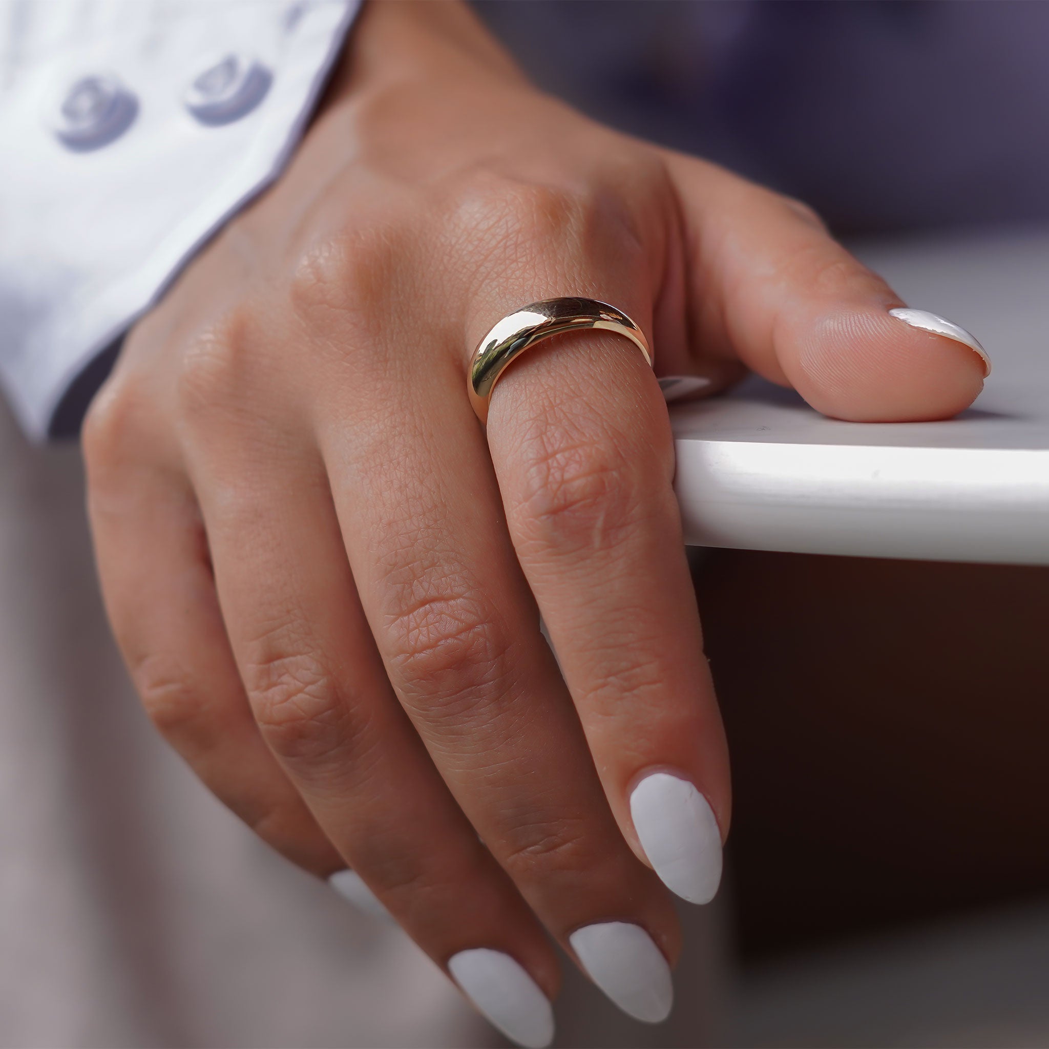 İtalyan Sade Yüzük