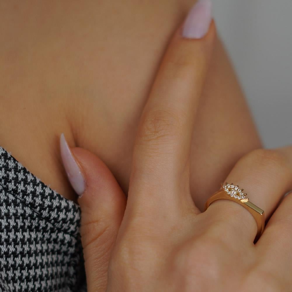 Kirpik Çizgi Yüzük