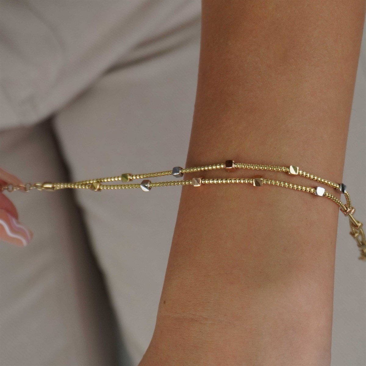 Küp Popcorn Bileklik