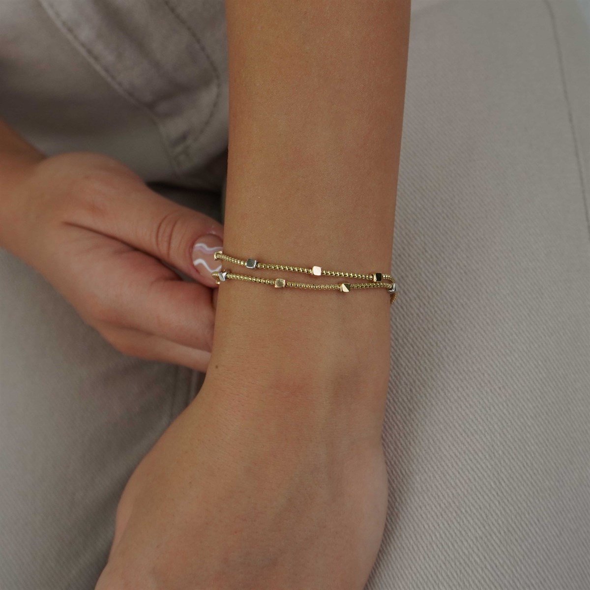 Küp Popcorn Bileklik