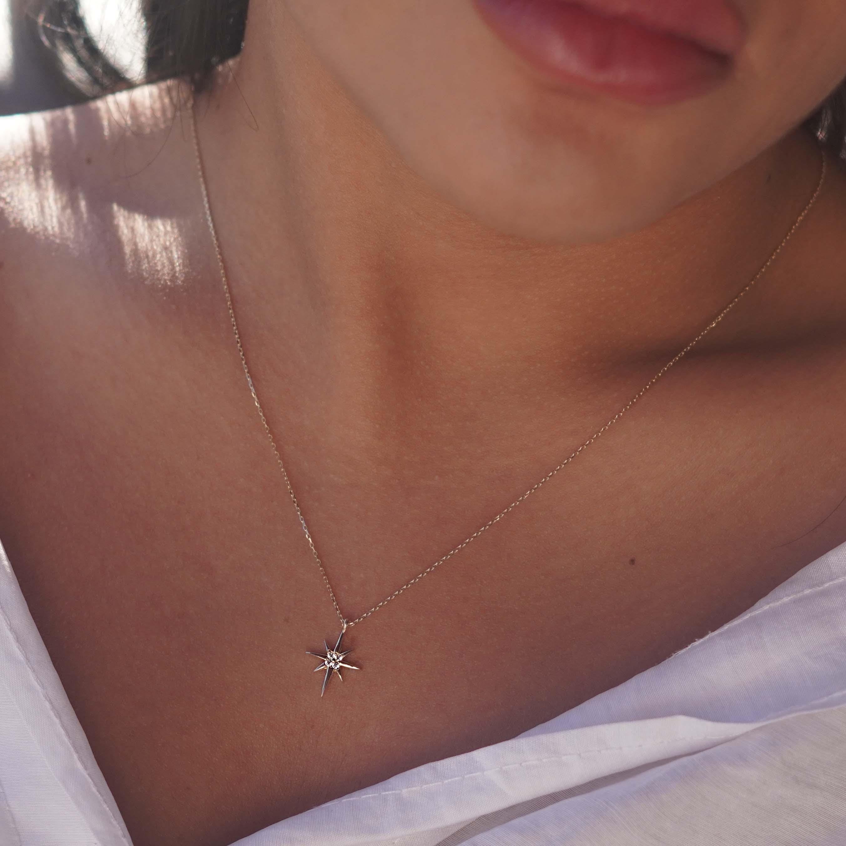 Kuzey Yıldızı Kolye
