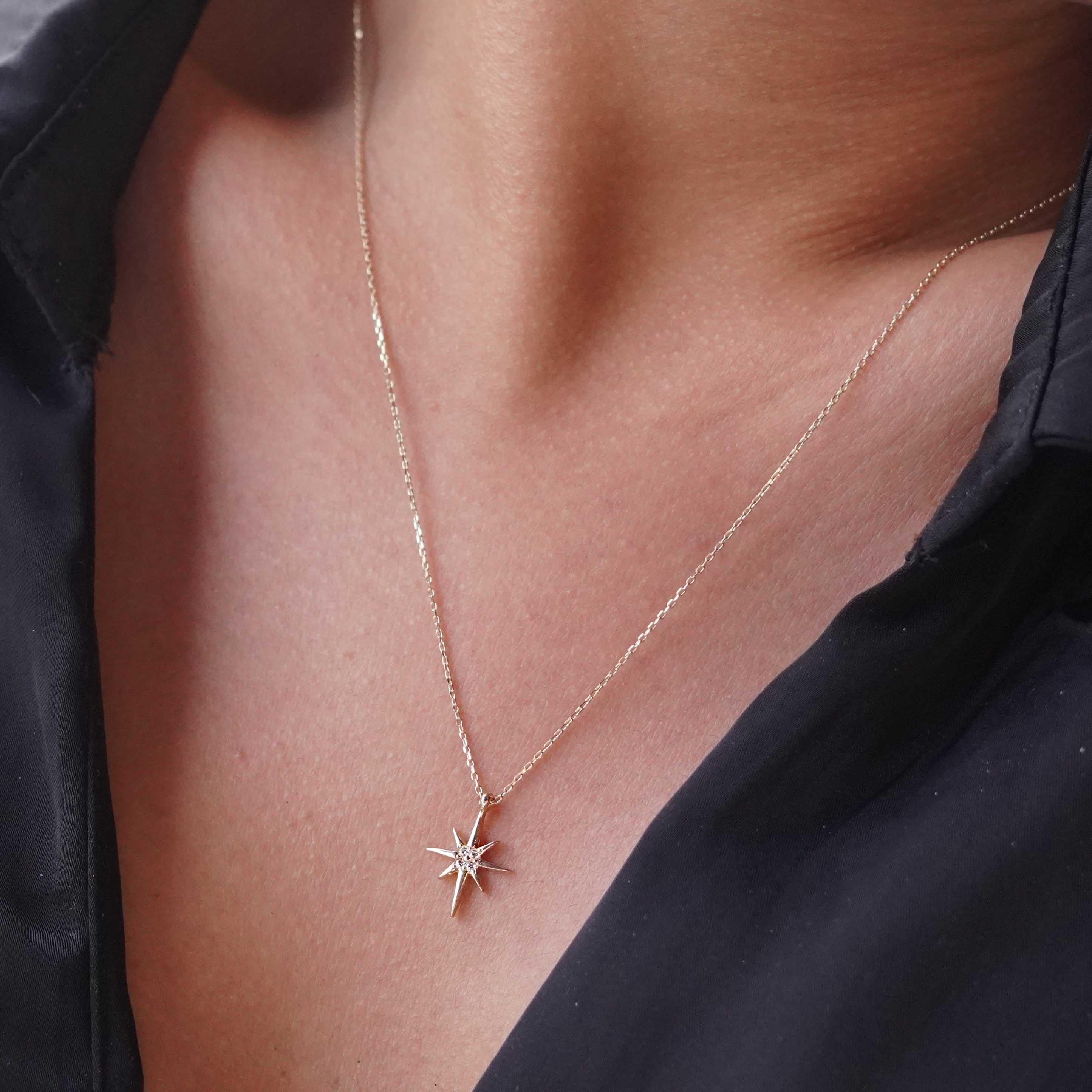 Kuzey Yıldızı Kolye