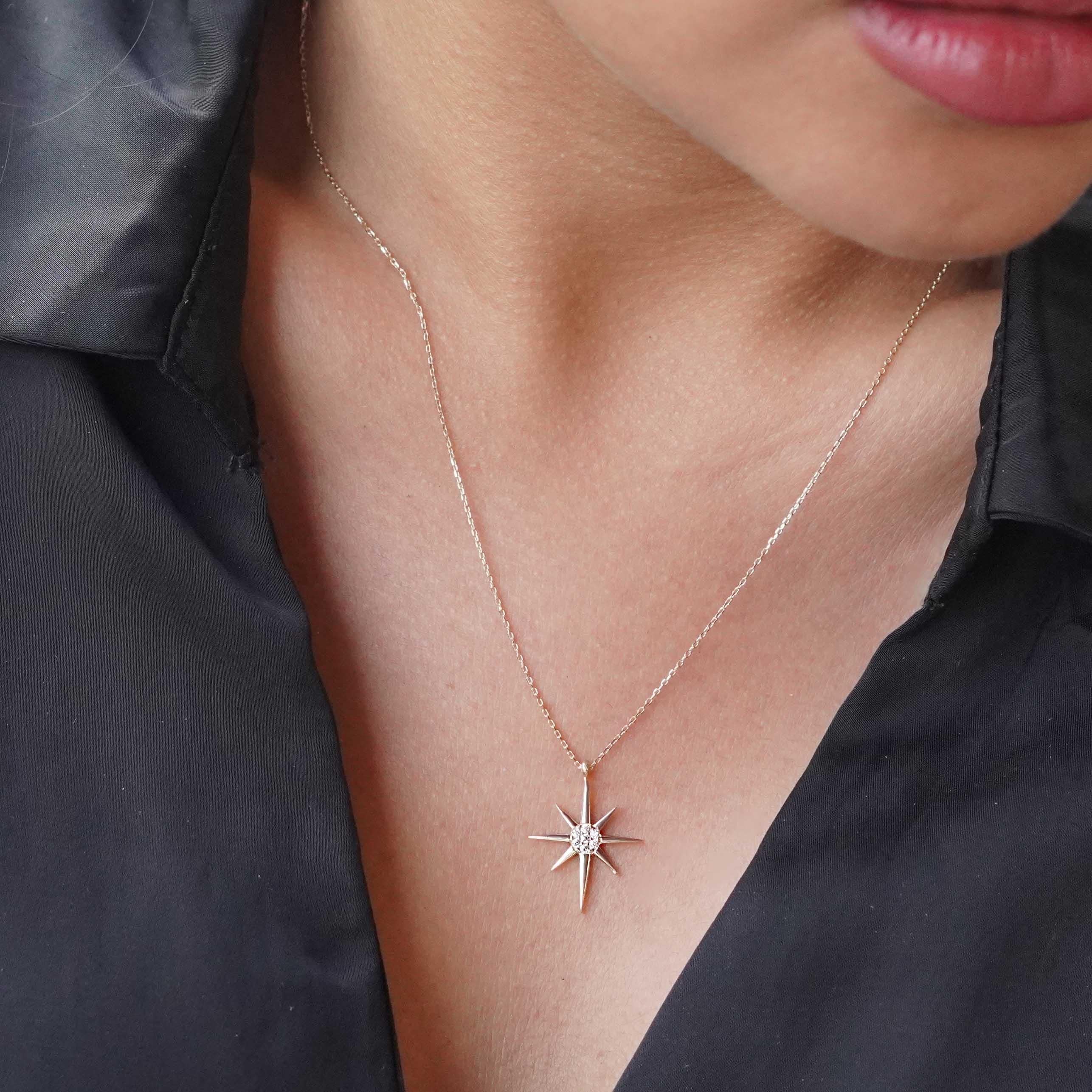 Kuzey Yıldızı Kolye