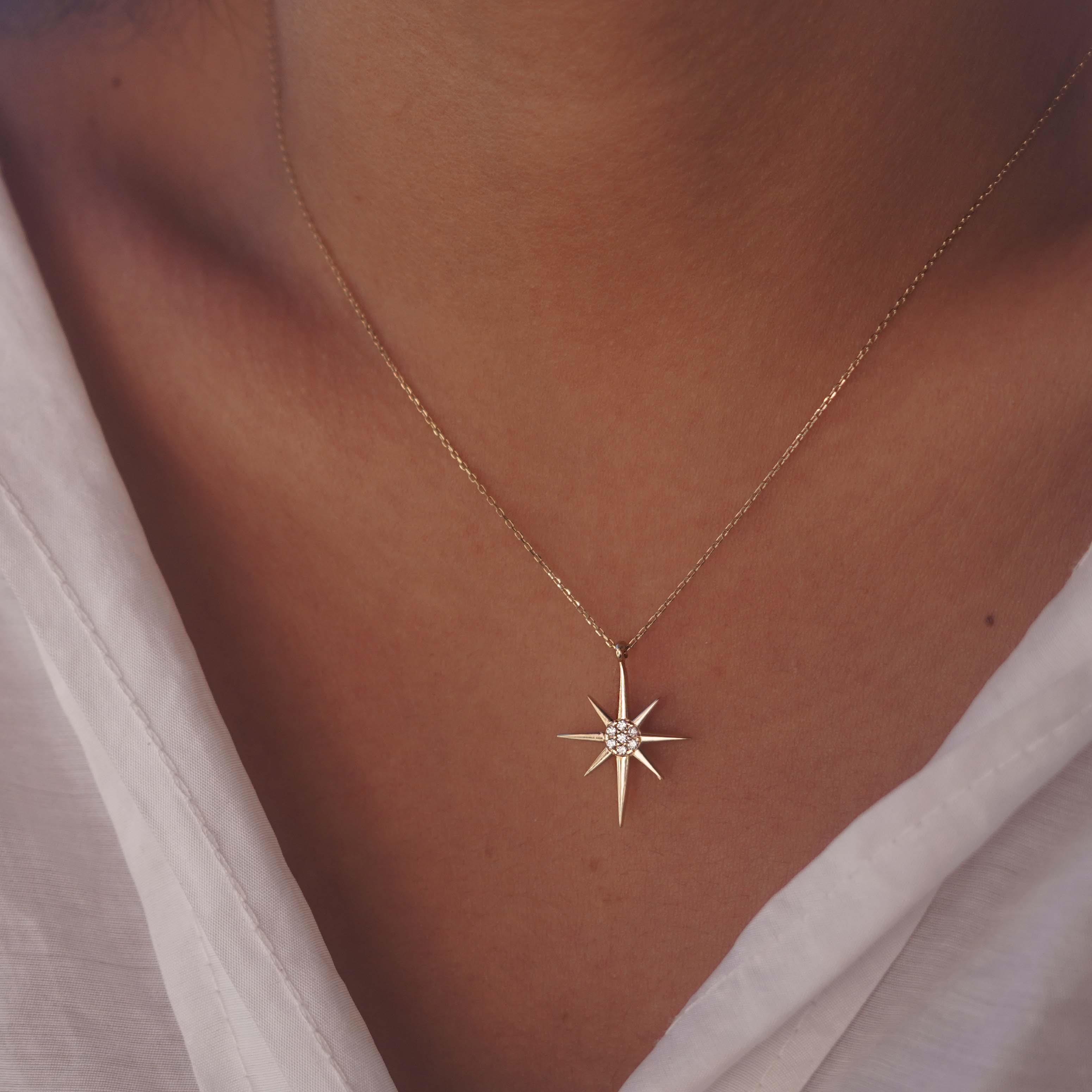 Kuzey Yıldızı Kolye